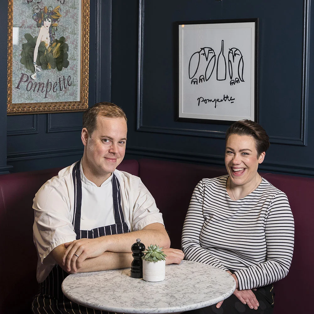 Owners Pascal and Laura Wiedemann