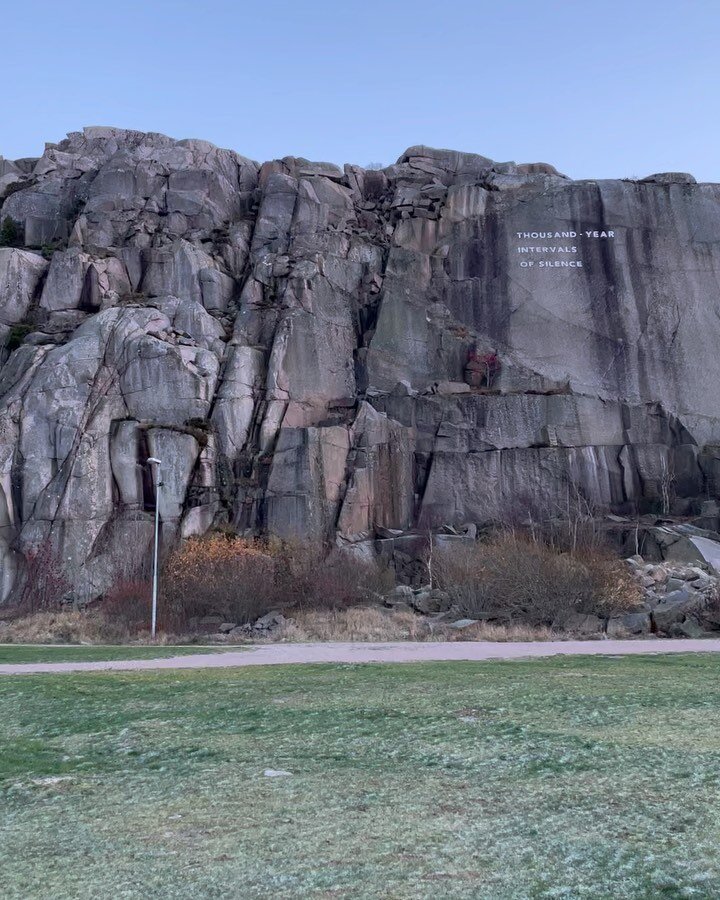 Ig&aring;r ordnade jag en liten konstvandring p&aring; Uddens skulpturpark. Roliga verk att tala om, framf&ouml;rallt @isabella.r.martin The long wait, @erik.funck Tabula Rasa och @ionasolsson Vissen cylinder!
Alltid roligt att prata konst! 
&bull;
#