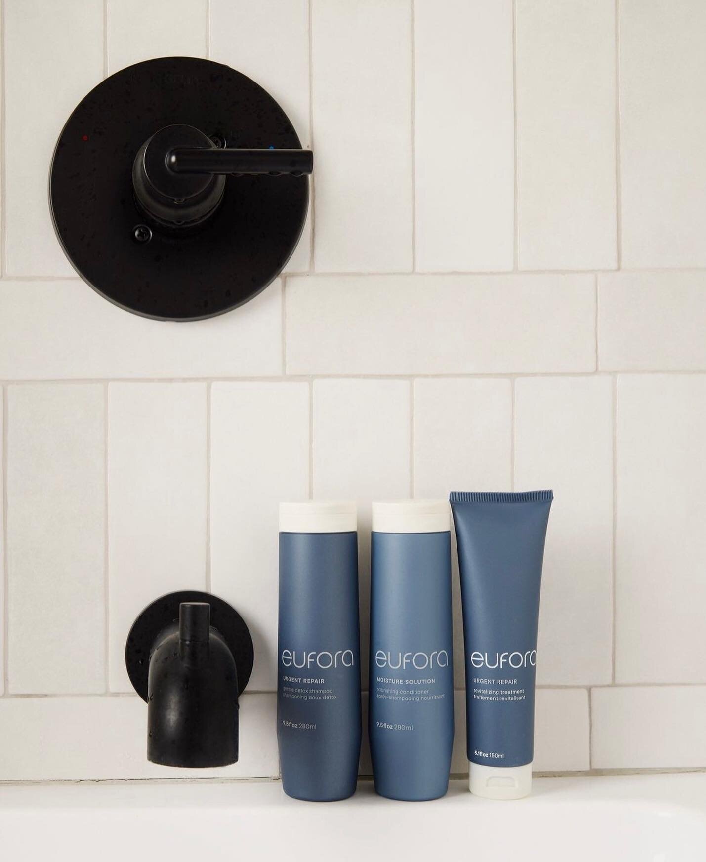 The Perfect trio for your weekly routine

Urgent Repair Shampoo - Gently detoxes and cleans impurities from the scalp and hair🫧

Follow with Moisture Solution Conditioner for haydration and shine or Urgent Repair Treatment for itense repair and stre