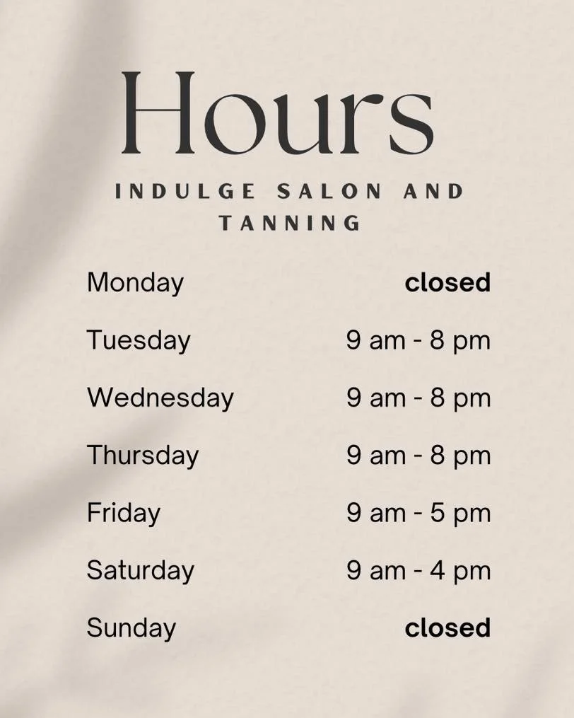 New year, same hours. We didn&rsquo;t change a thing&hellip; except the calendar 😉
-
-
-
-
-
-
-#Indulgesalon #northmankatoindulge  #mnsalon #mnstylist mankatomn northkato mankatostylist colorspecialist hairtrends2025