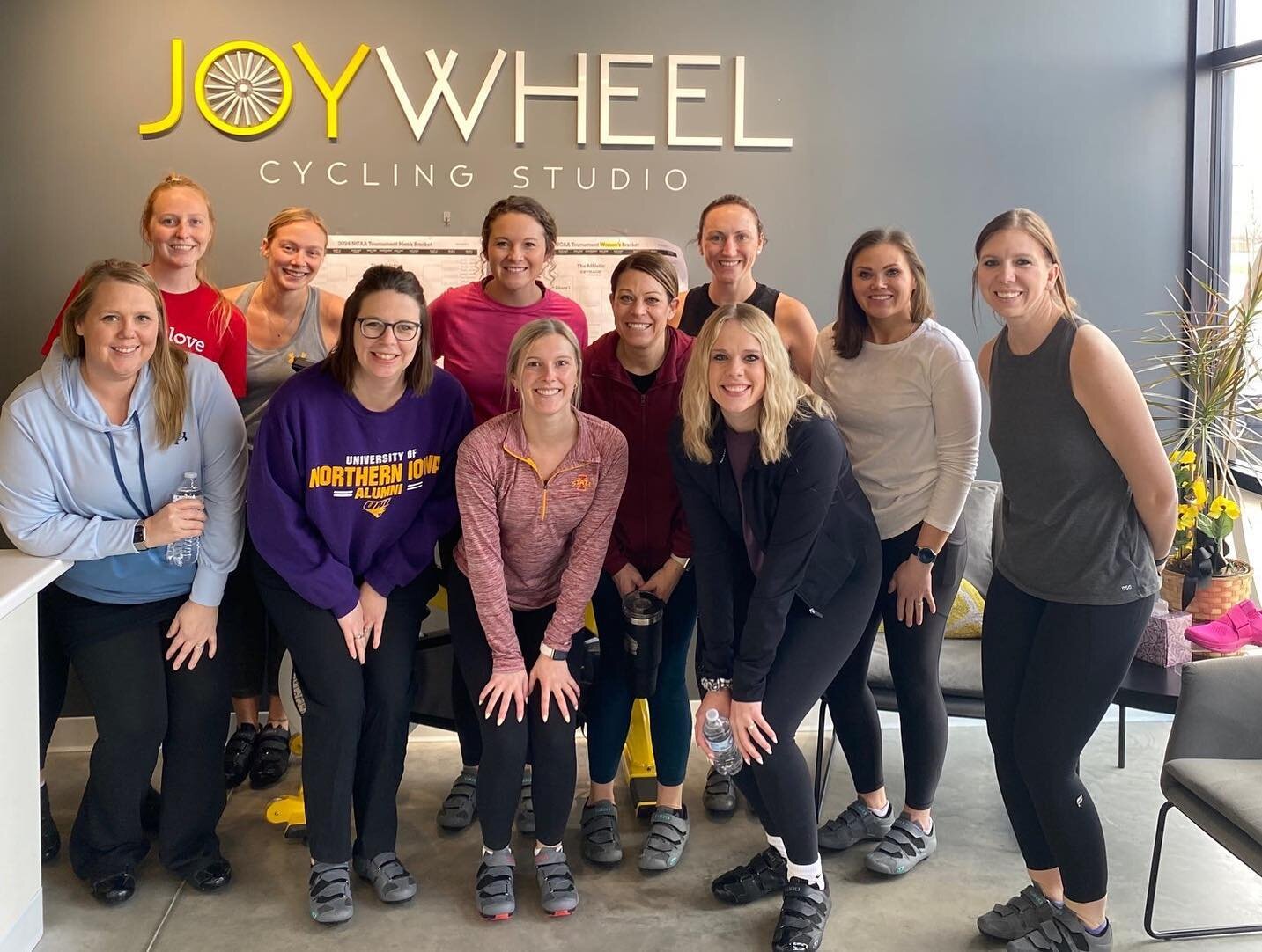 We had the honor of hosting VGM's Women in Leadership group for a private ride last week and oh mama they were a fun bunch! After the ride our owner Jess shared her story about her path to creating the studio plus her tips &amp; tricks on integrating