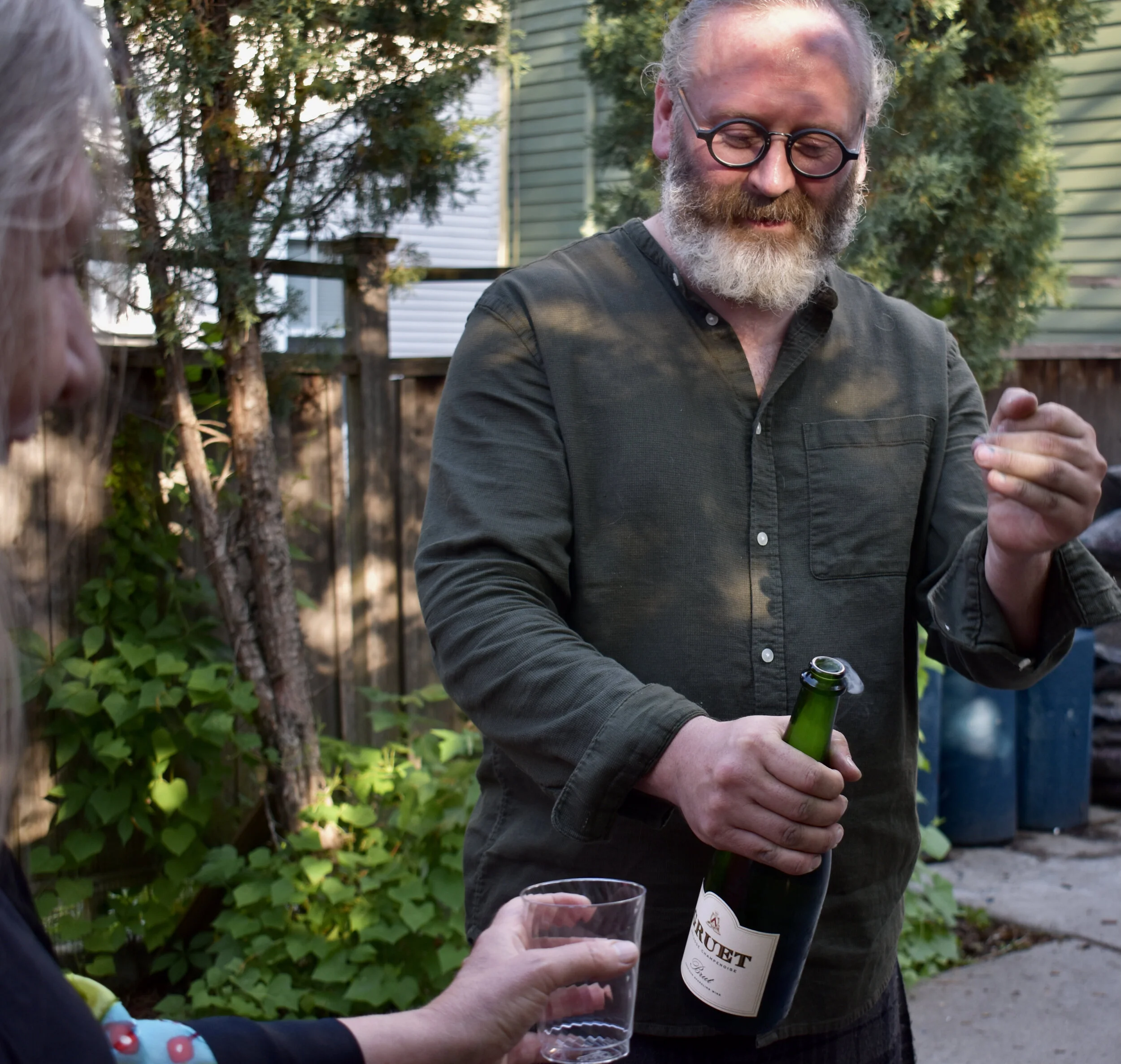 A Toast With Champagne