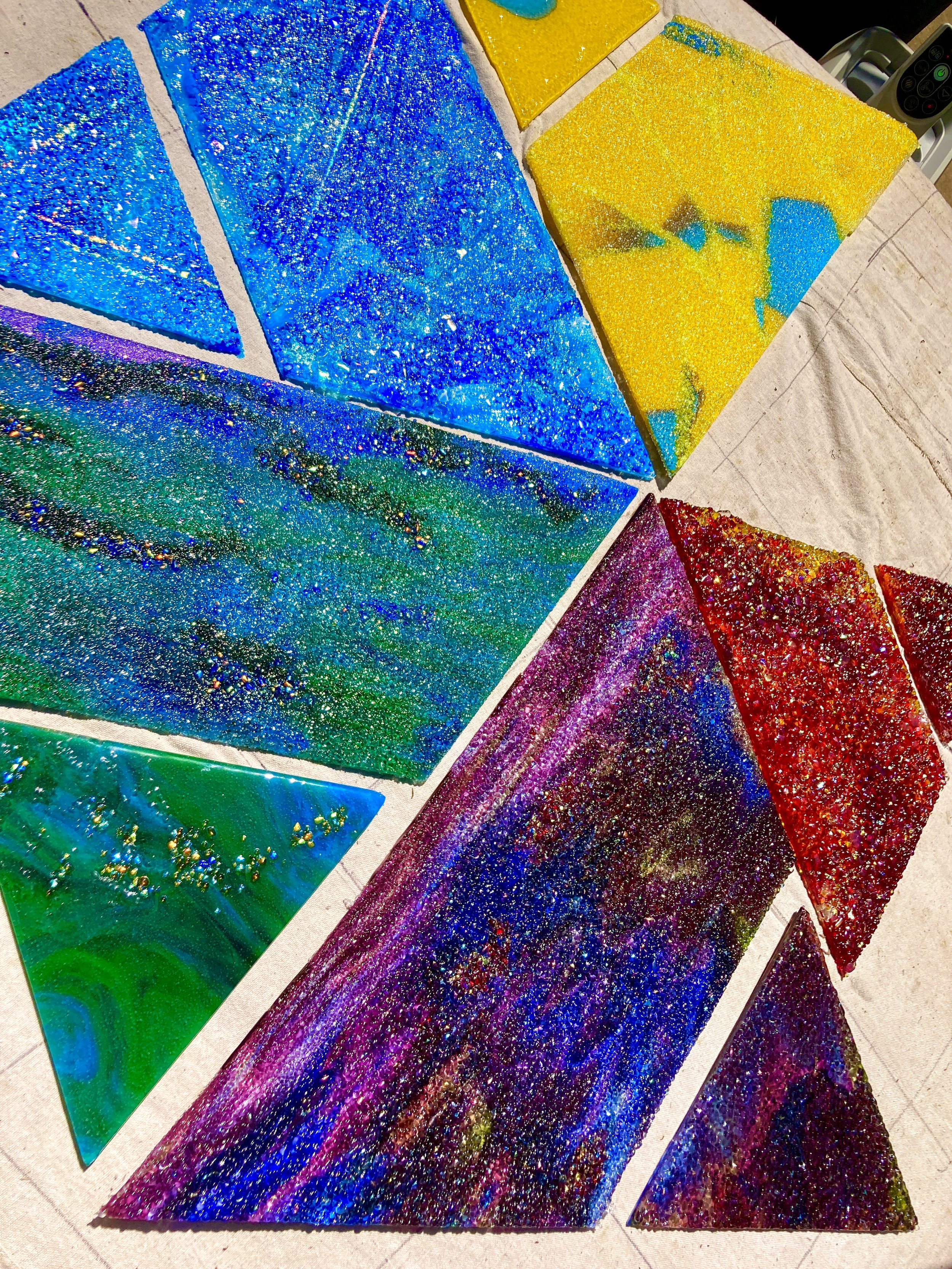 Laying out the pieces