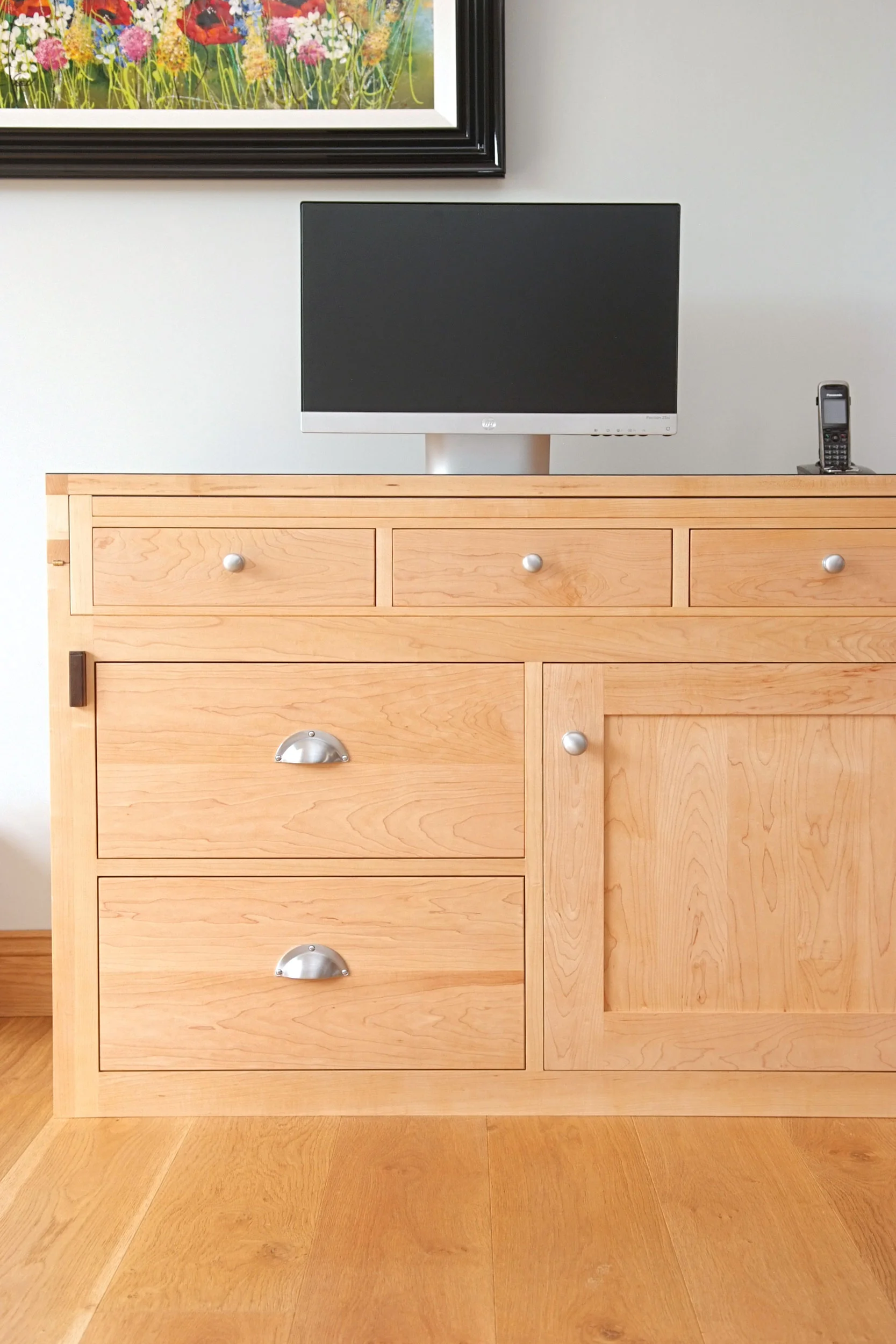 Maple Computer Desk