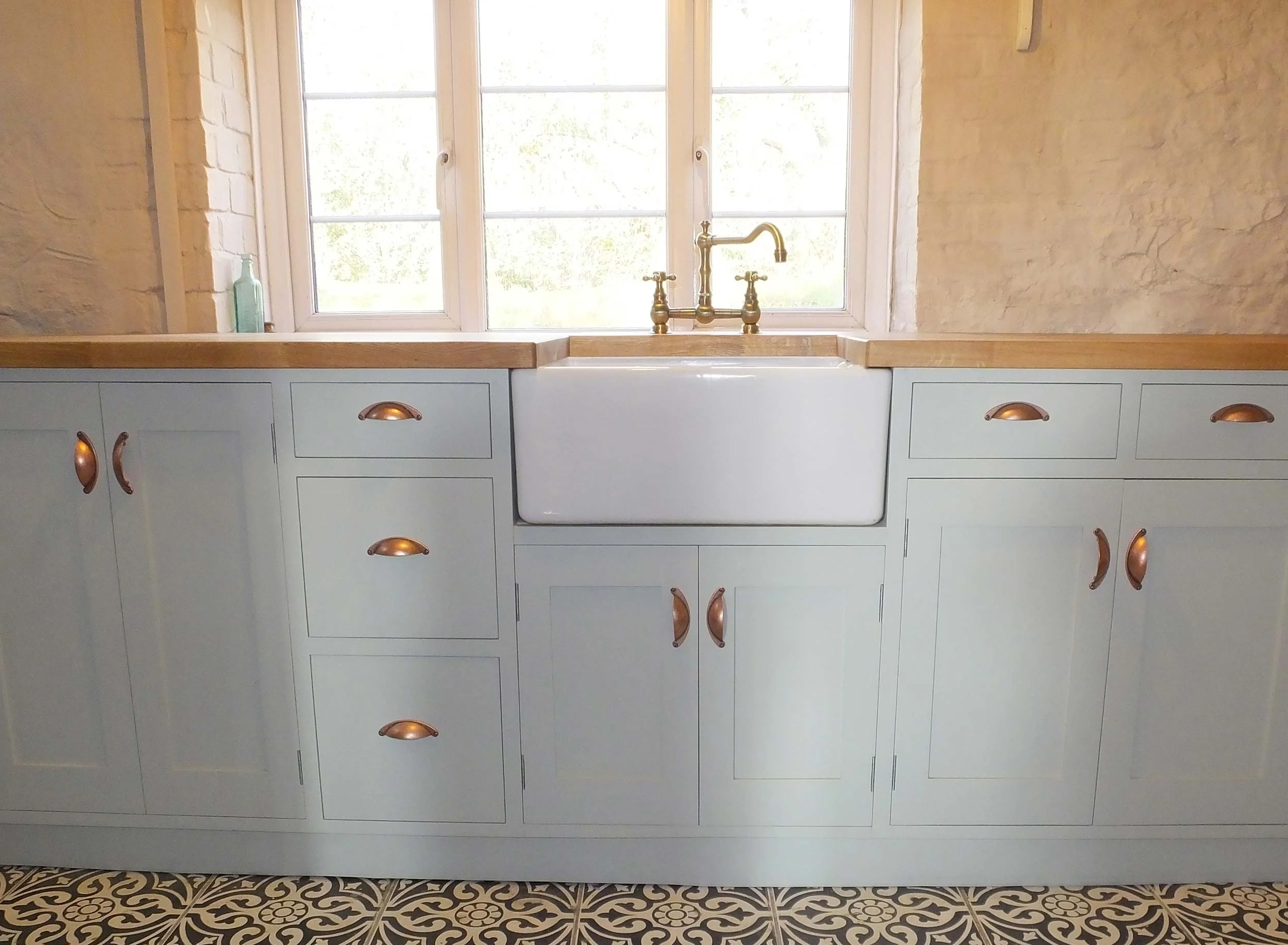Moorland Cottage Painted Kitchen