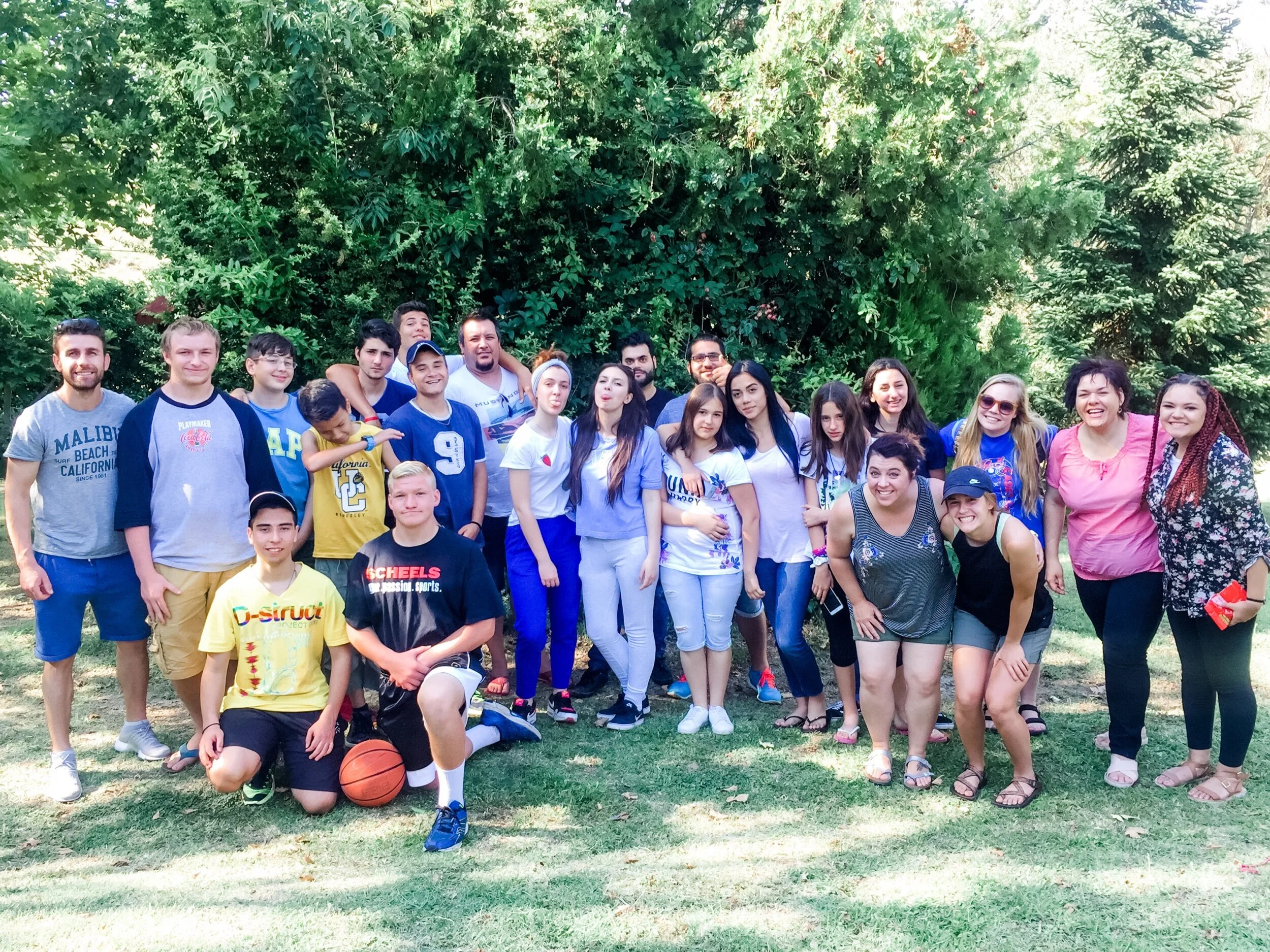 Ashley & Jared at Youth Camp 2018; Thessaloniki Greece 💚