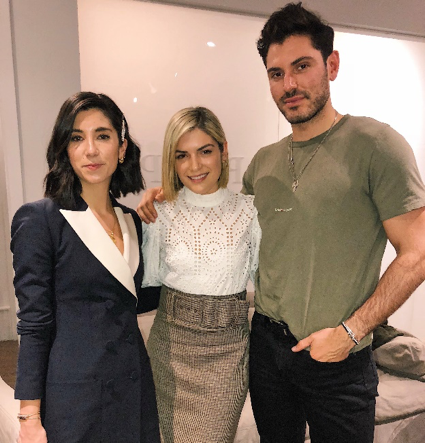 From left: Krystal Bick, Emily Luciano, Joey Zauzig