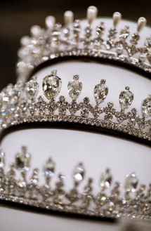 CZ tiaras by Crislu