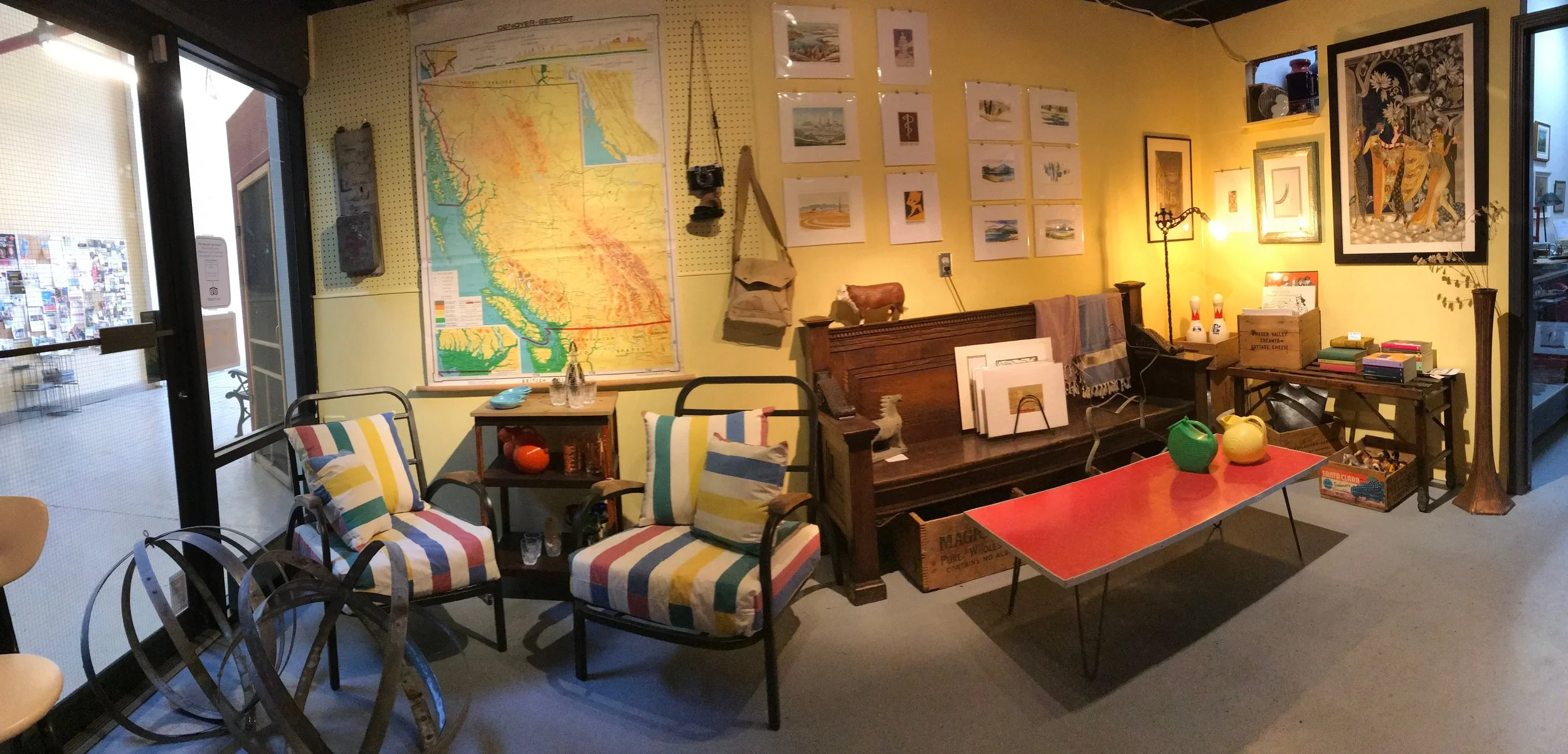 Just a small view of our shop in the Cannery Trade Centre, Penticton.
