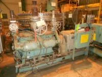 200 HP York Ammonia Compressor Skid  