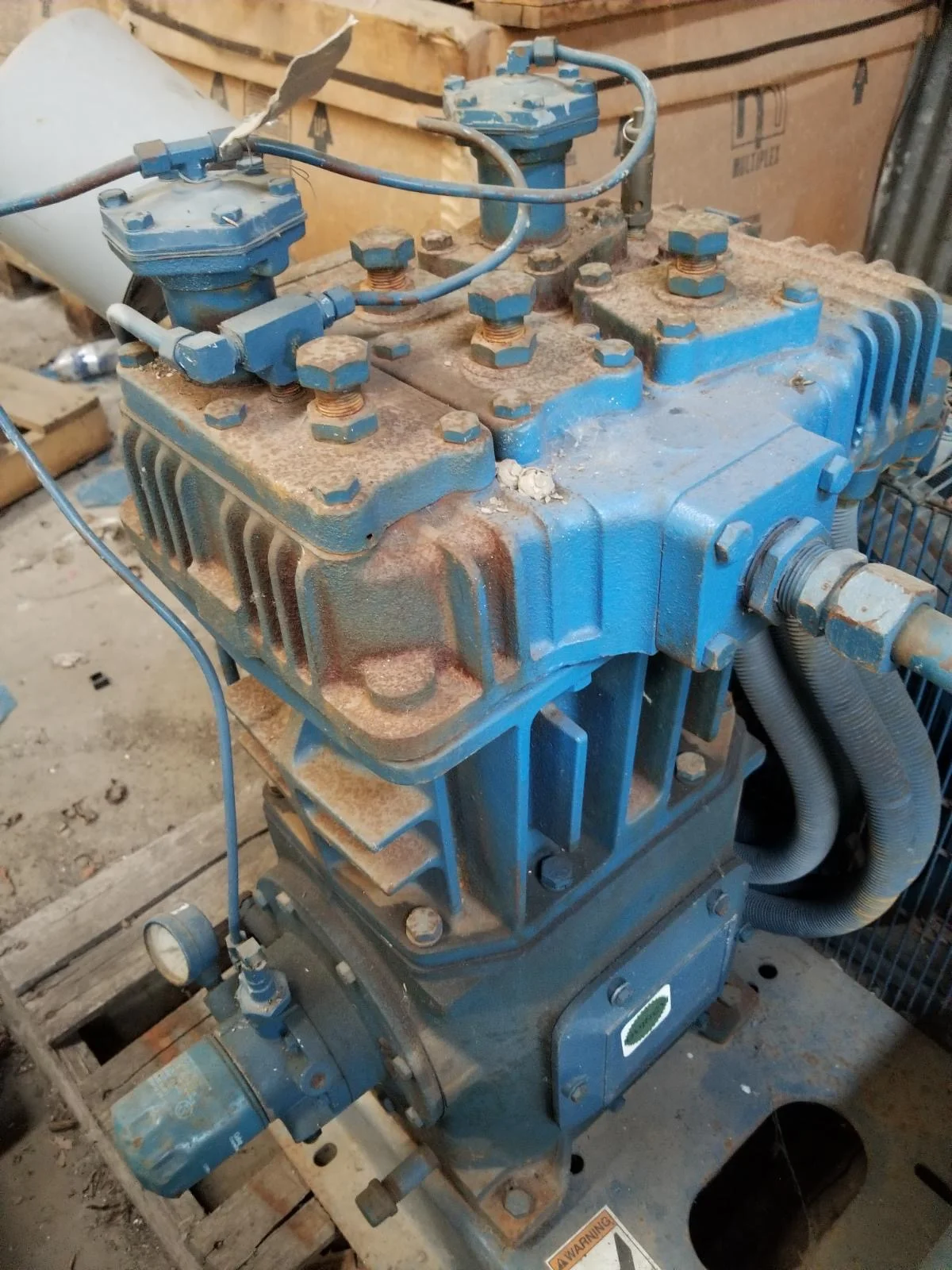 Quincy Marine Air Compressor Skid