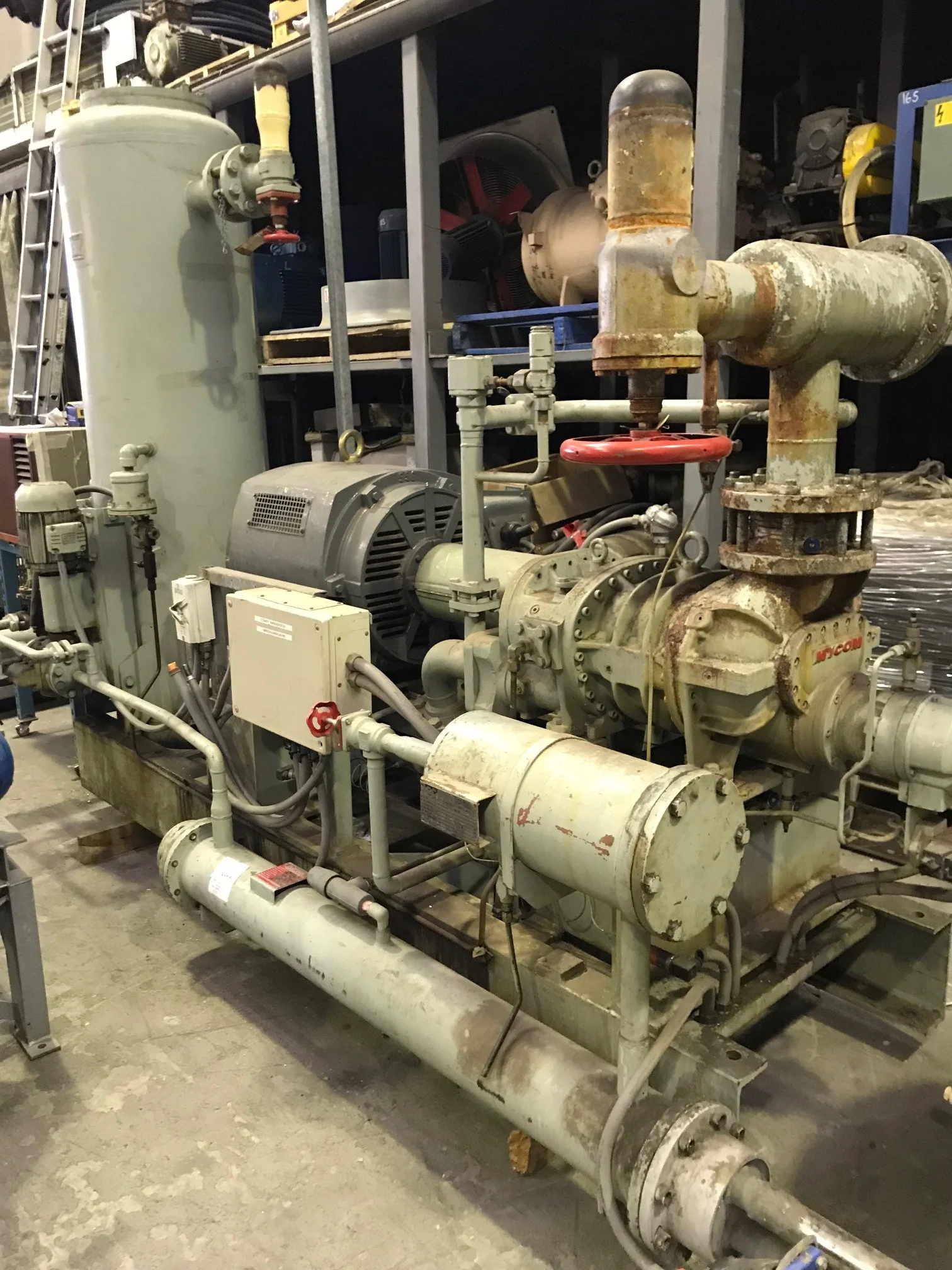 Mycom VLD 160 L Screw Compressor Package