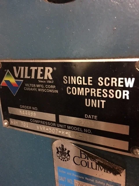 Vilter 701 Compressor
