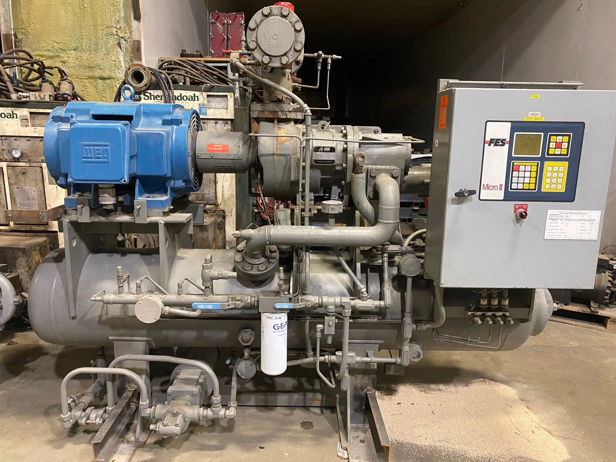 FES System Screw Compressor Package