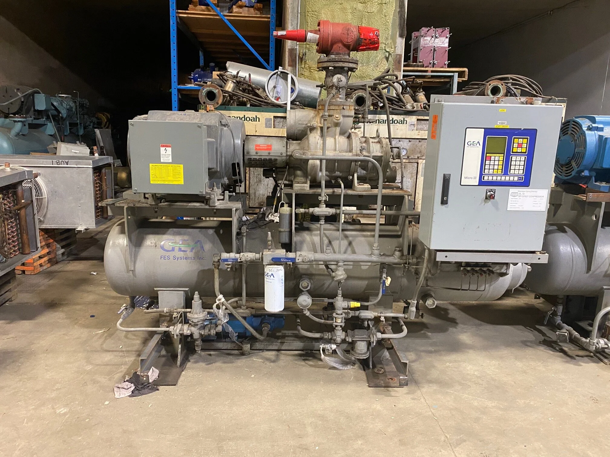 GEA FES System Screw Compressor Package