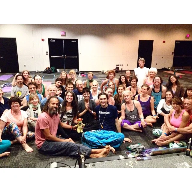 Presenting at Bhakti Fest Midwest in Madison, Wisconsin.