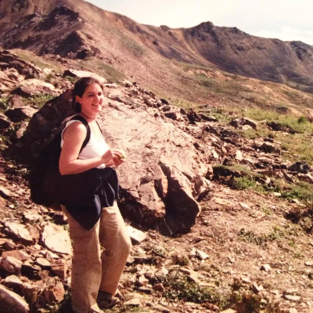 Hiking in Denali, Alaska. (2001)