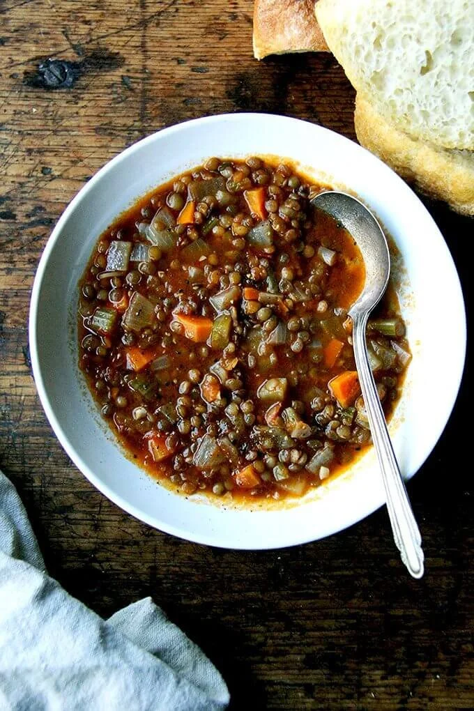 Lentil Soup (in Mason Jar) 