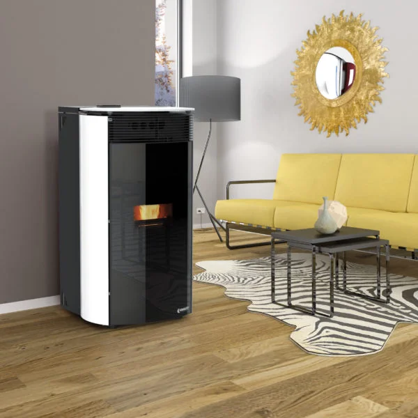 Ungaro - AQA - F Glass - Wood Pellet Boiler Stove - Up to 24kW | Next Gen  Energy Concepts