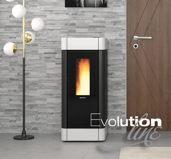 EXTRAFLAME - SINFONY - WOOD PELLET ROOM HEATER - UP TO 11KW | Next Gen  Energy Concepts