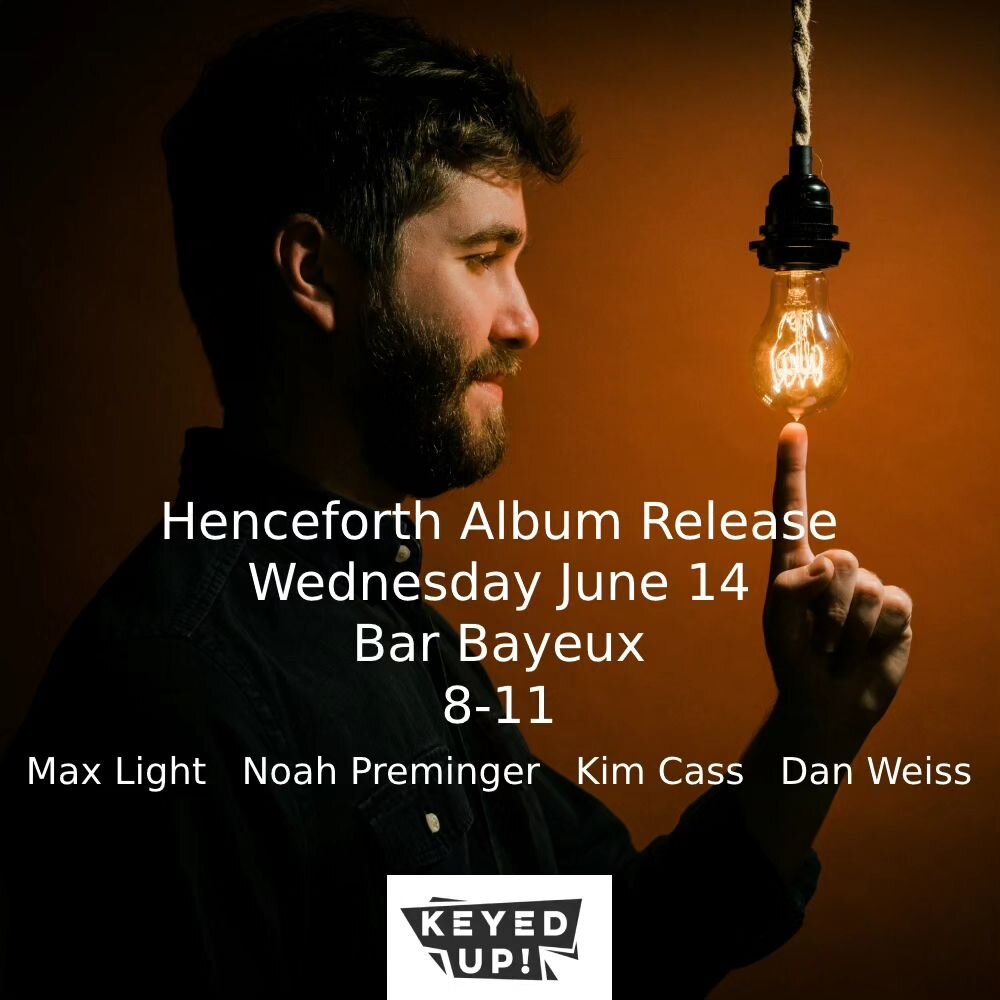 THIS WEDNESDAY I'll be at my local haunt and favorite club in the city @barbayeux celebrating the release of &quot;Henceforth.&quot; Joining me will be some of my favorite musicians in the world @noah_preminger @danwdrums #KimCass. Very excited to re
