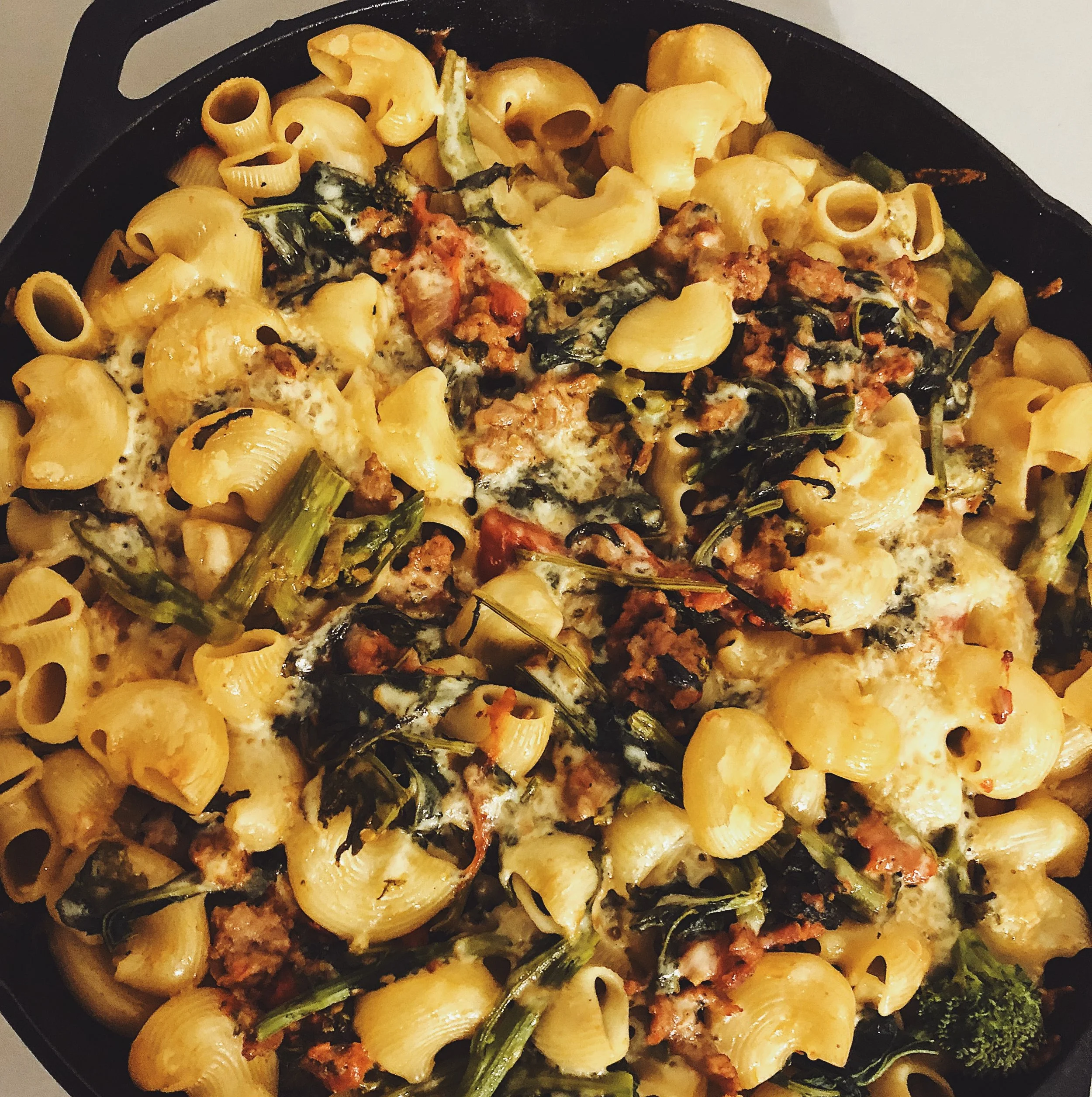 Baked Pasta with Broccoli Rabe