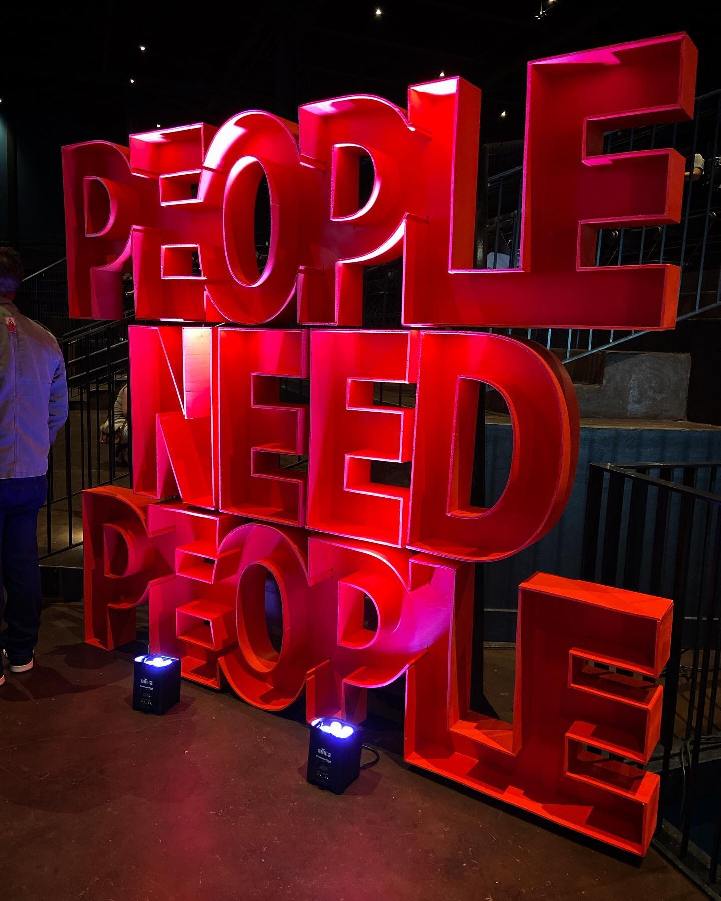 Thankful for Plywood Presents @plywoodpeople today. It reminded me how much I do need people in my life! 

I can&rsquo;t to share with you soon my new and exciting campaign to create more opportunities for people to connect with people! 

#peopleneed