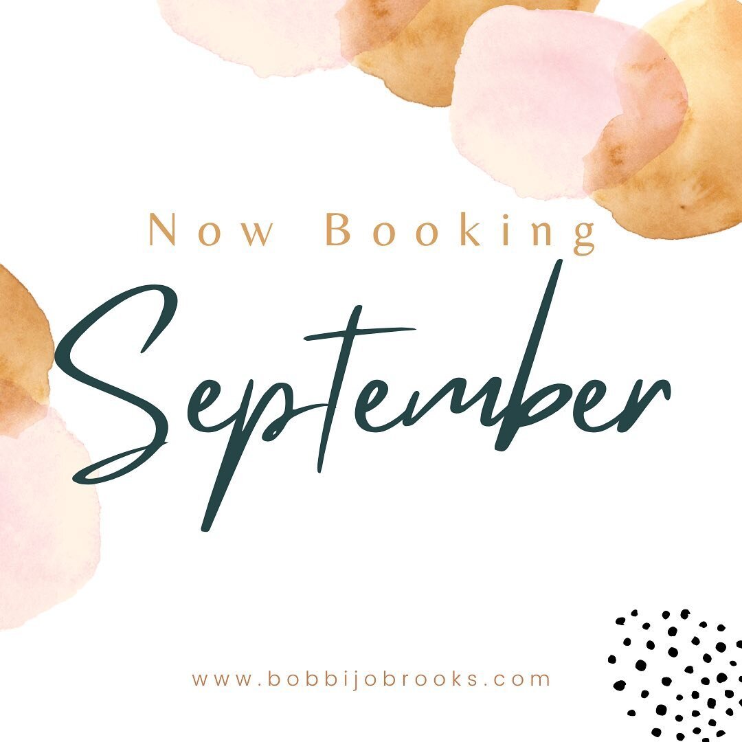 Now booking...Septmeber and October 2022 

Availability for Portrait Sessions, Personal Life Style Branding Photography, Headshots and Event Photography both in Atlanta and Dalton. 

If you are looking for a weekend date, I highly encourage you to bo