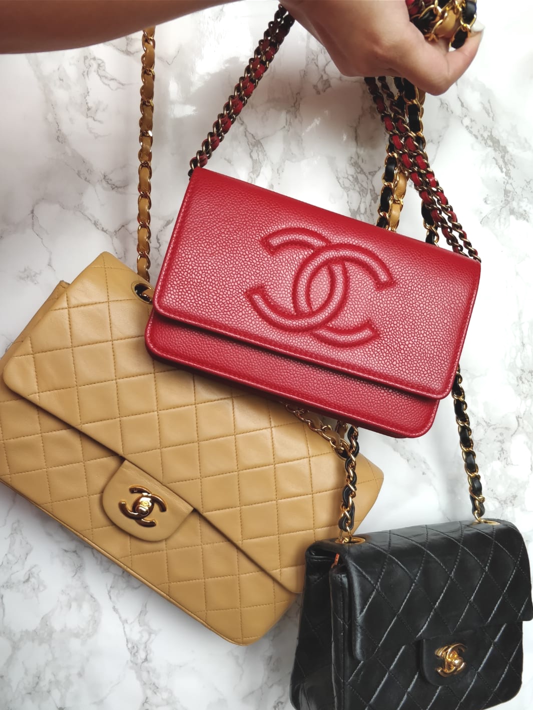 chanel purses and wallets