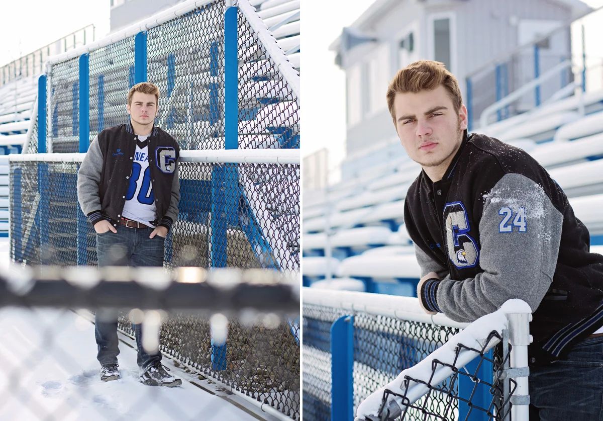 Football Senior Session | Kelly Rhoades Photography