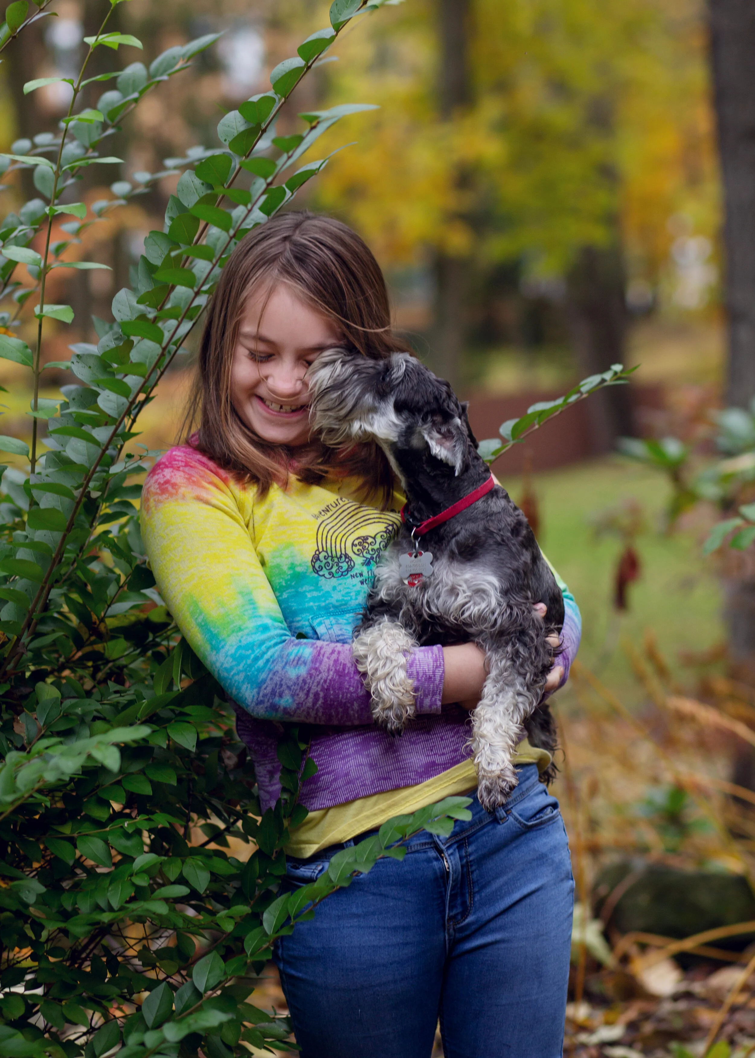 A Girl and Her Dog | Kelly Rhoades Photography