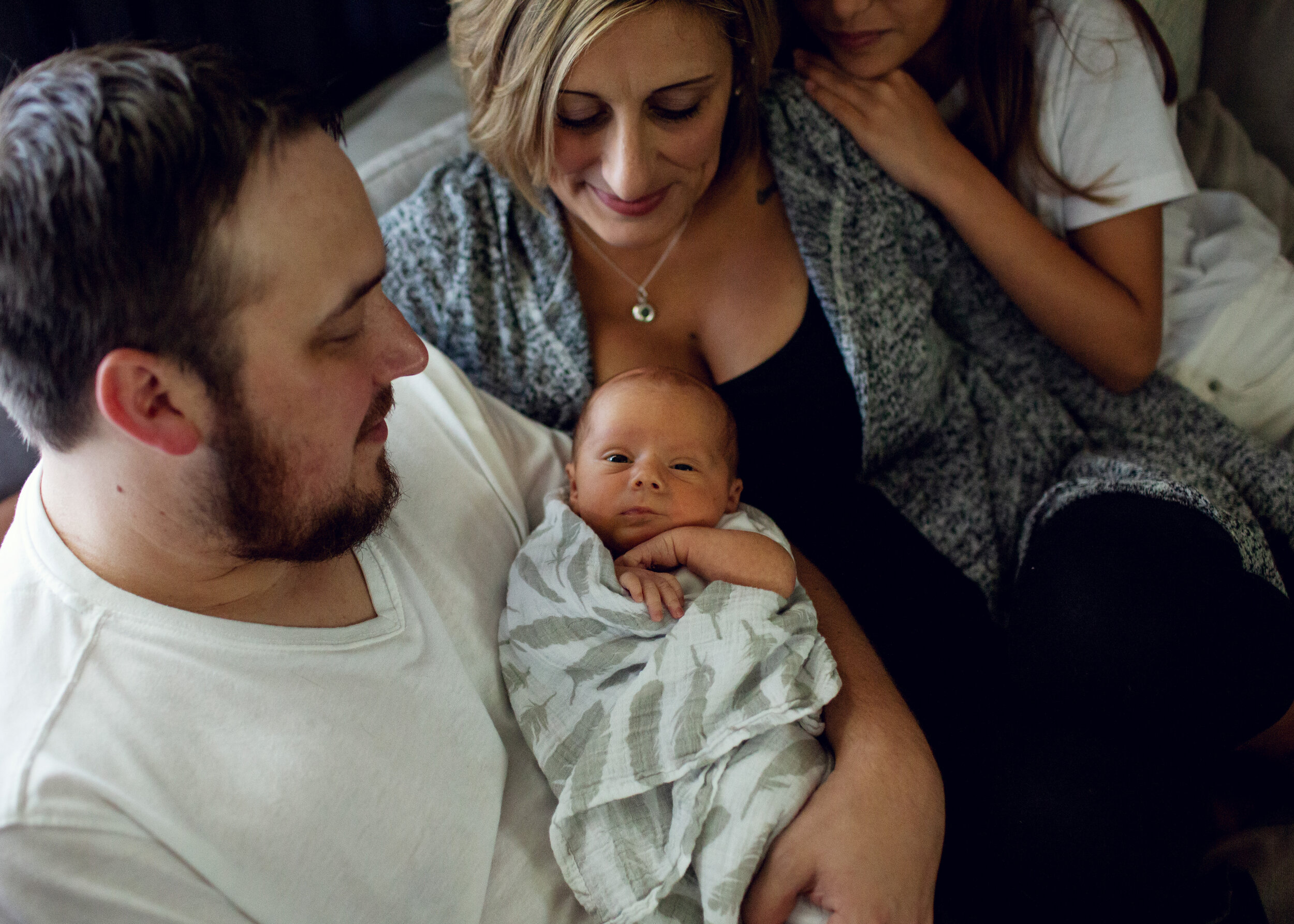 Lifestyle Newborn Session | Kelly Rhoades Photography