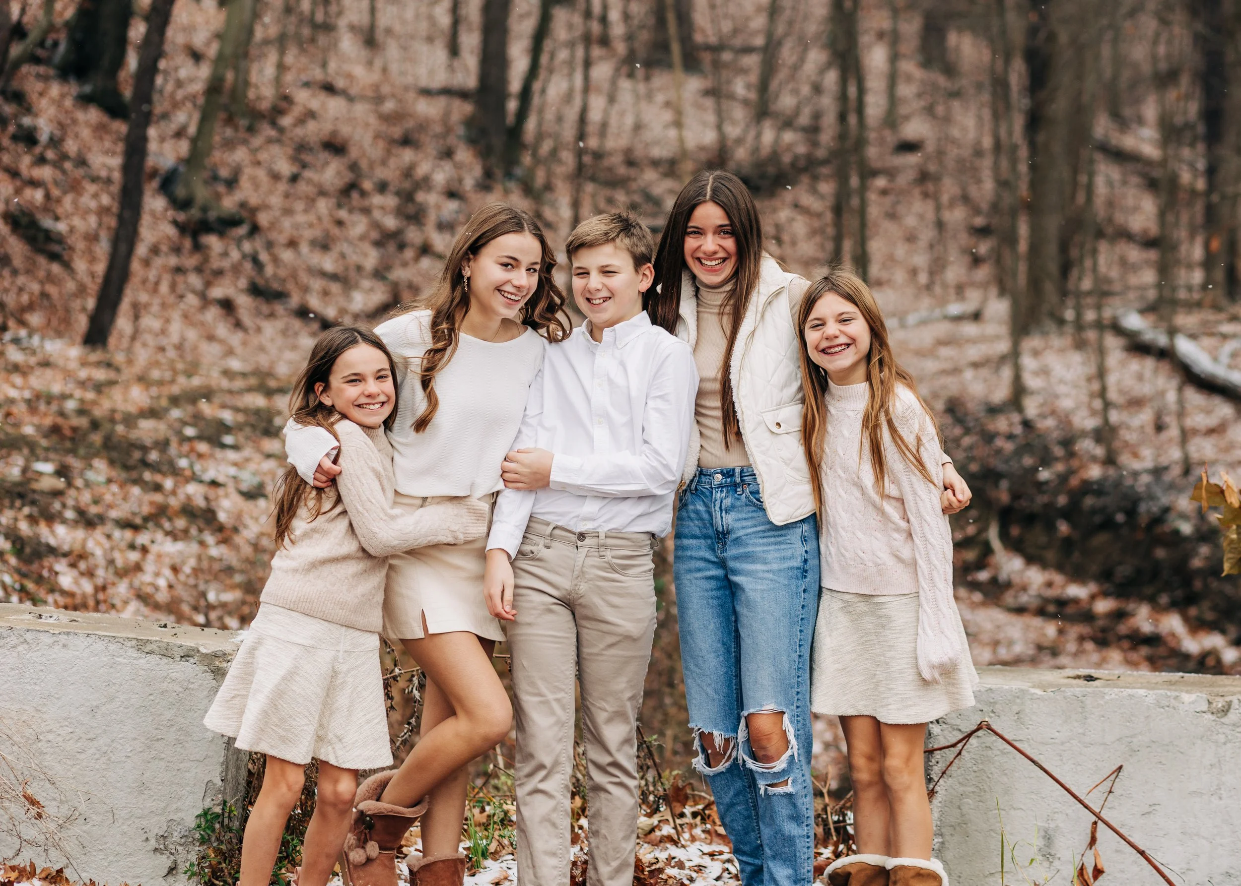 The F Family | A Winter Family Session