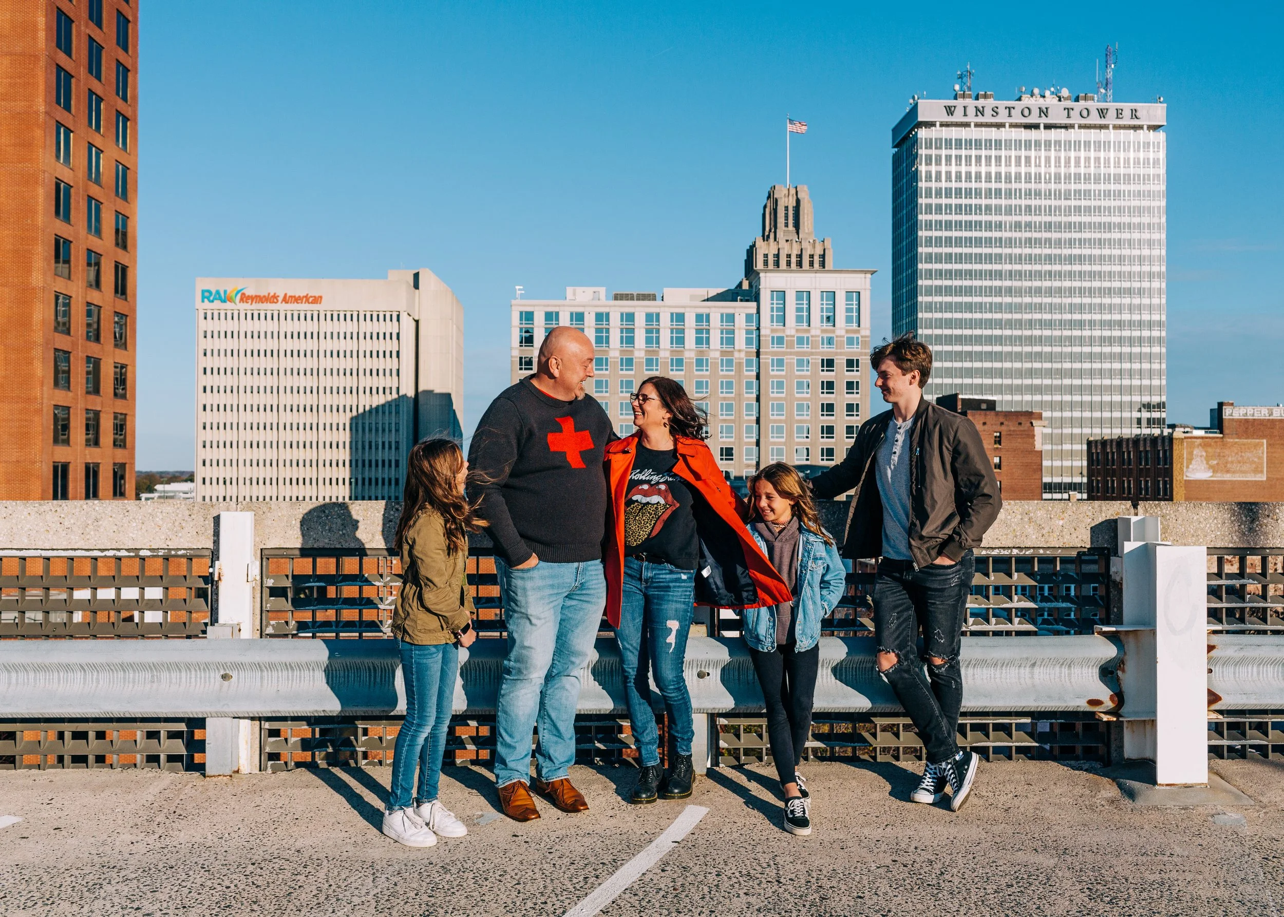 Downtown Family Session | Kelly Rhoades Photography