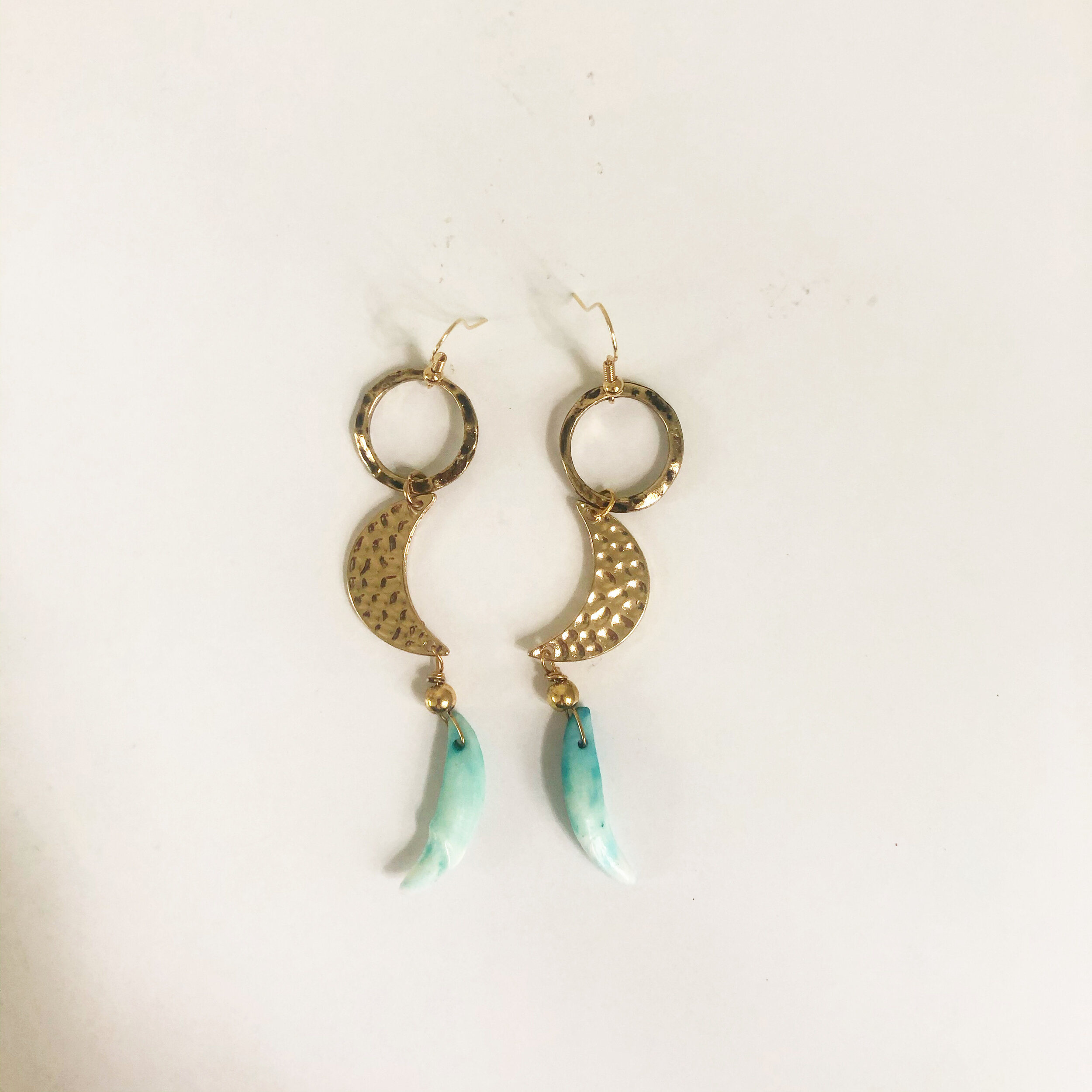 Tooth Earrings