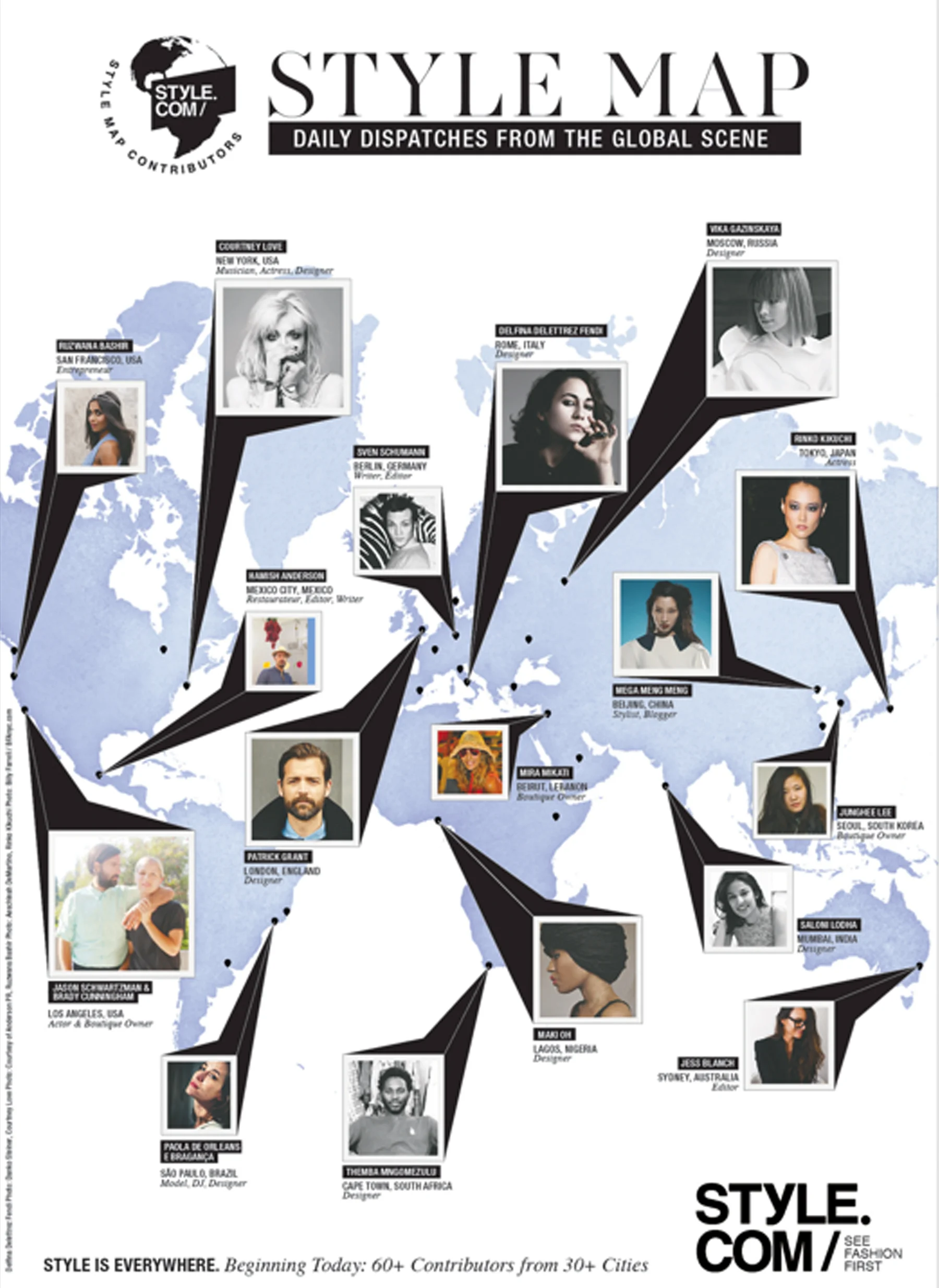 Style.com Global Domination part 2: Style Map
