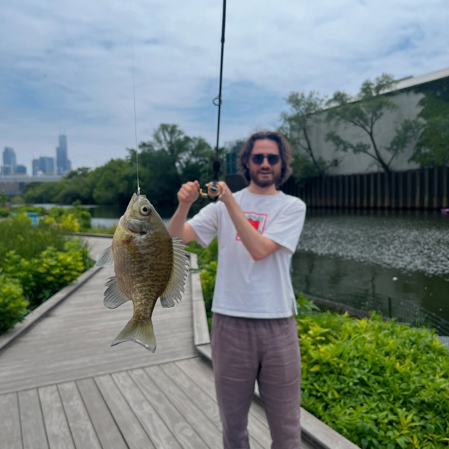 This could be YOU!!! 🎣🎣🎣 Join us this Saturday, 10-2 for our last public fishing event of 2025! No permit or experience required - RSVP at the link in our bio (&ldquo;events&rdquo;)! Kids welcome!

#wildmile #urbanrivers
