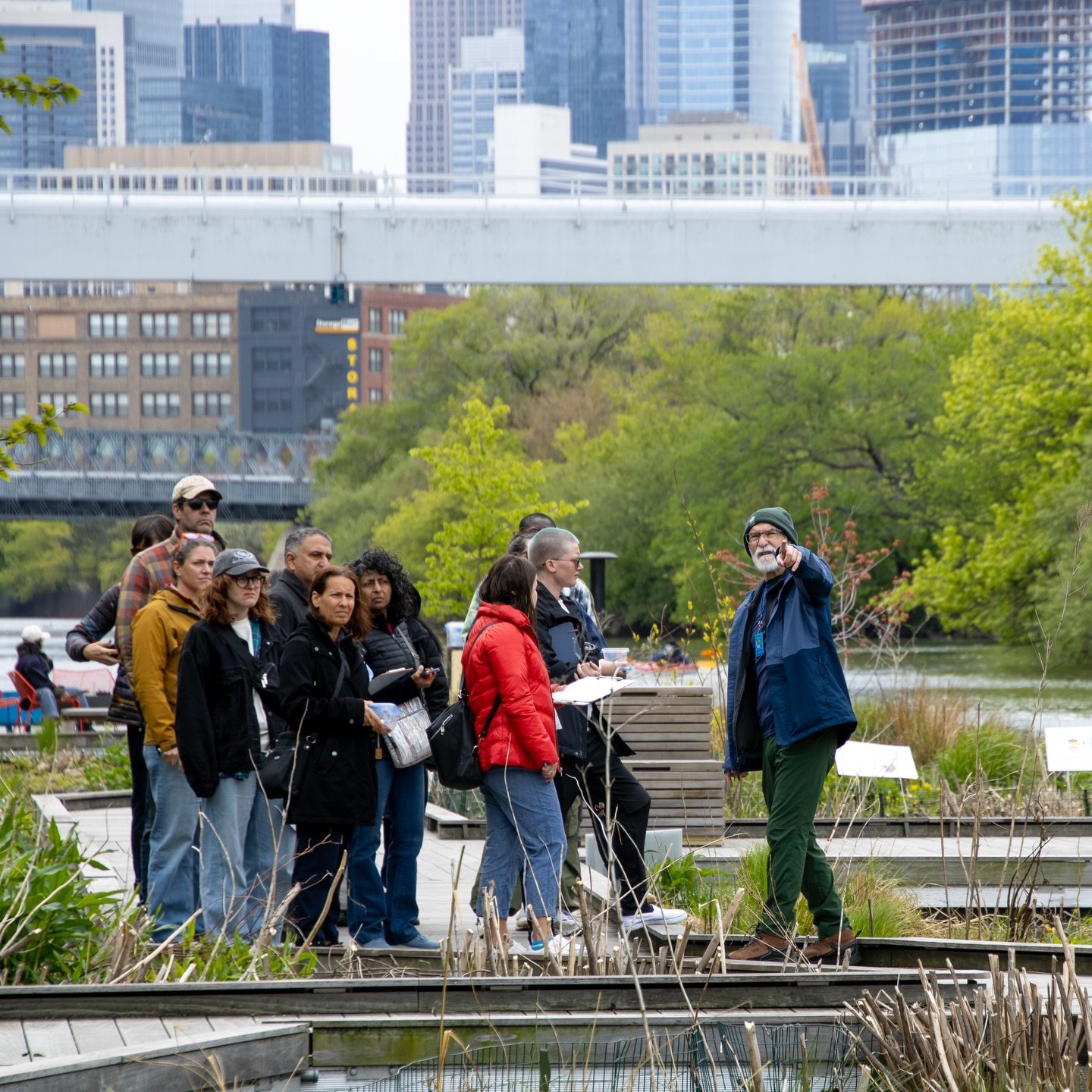 Kicking off May with a nitrogen cycle tour for @greatlakescurrent Water Week! Our next walking tour is on May 16th - sign up now at the link in our bio!