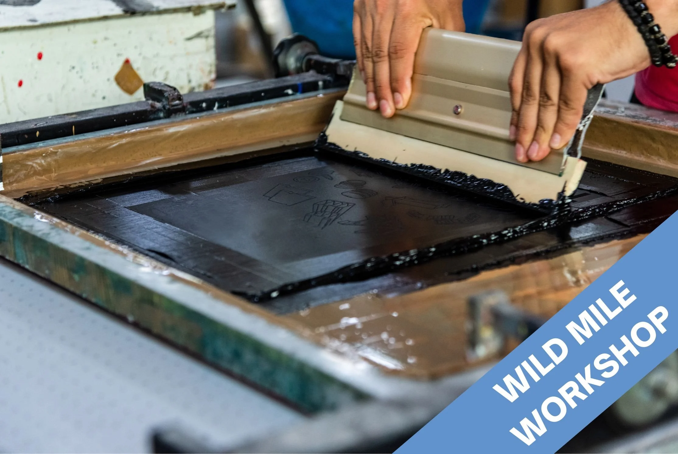 Workshop: Screenprinting and Fabrication with DJ Santos