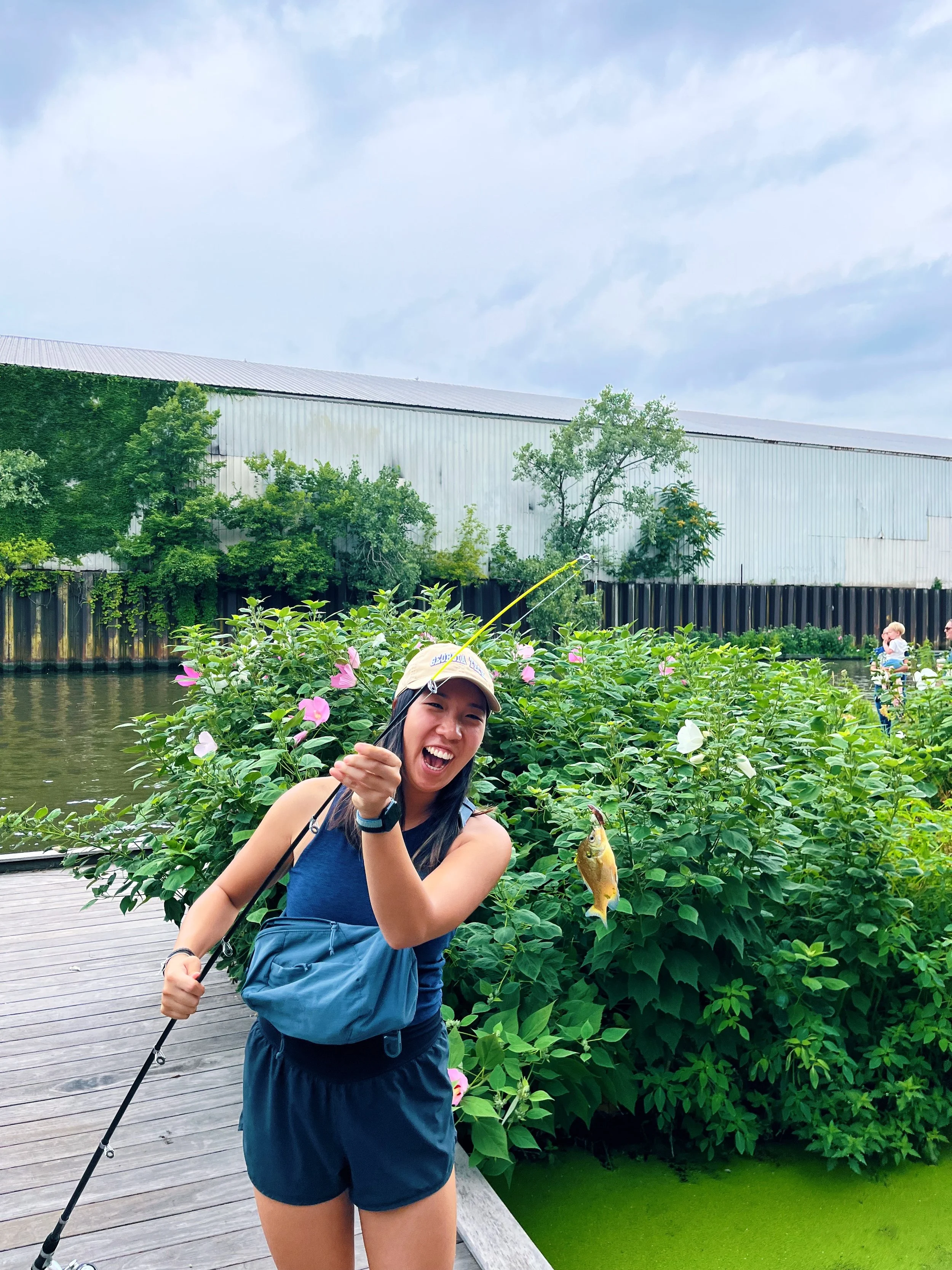 "Big Catch of the Day!", Kaitlyn Tran, @kootlyntroon