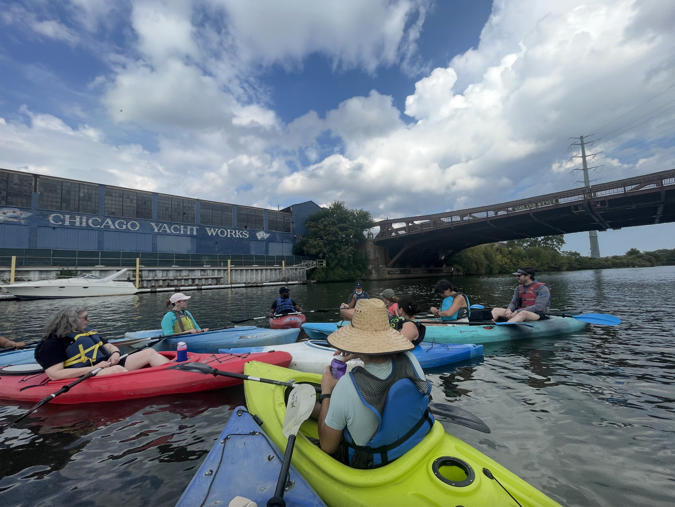 "Bubbly Kayak" B. Metzger Sampson 