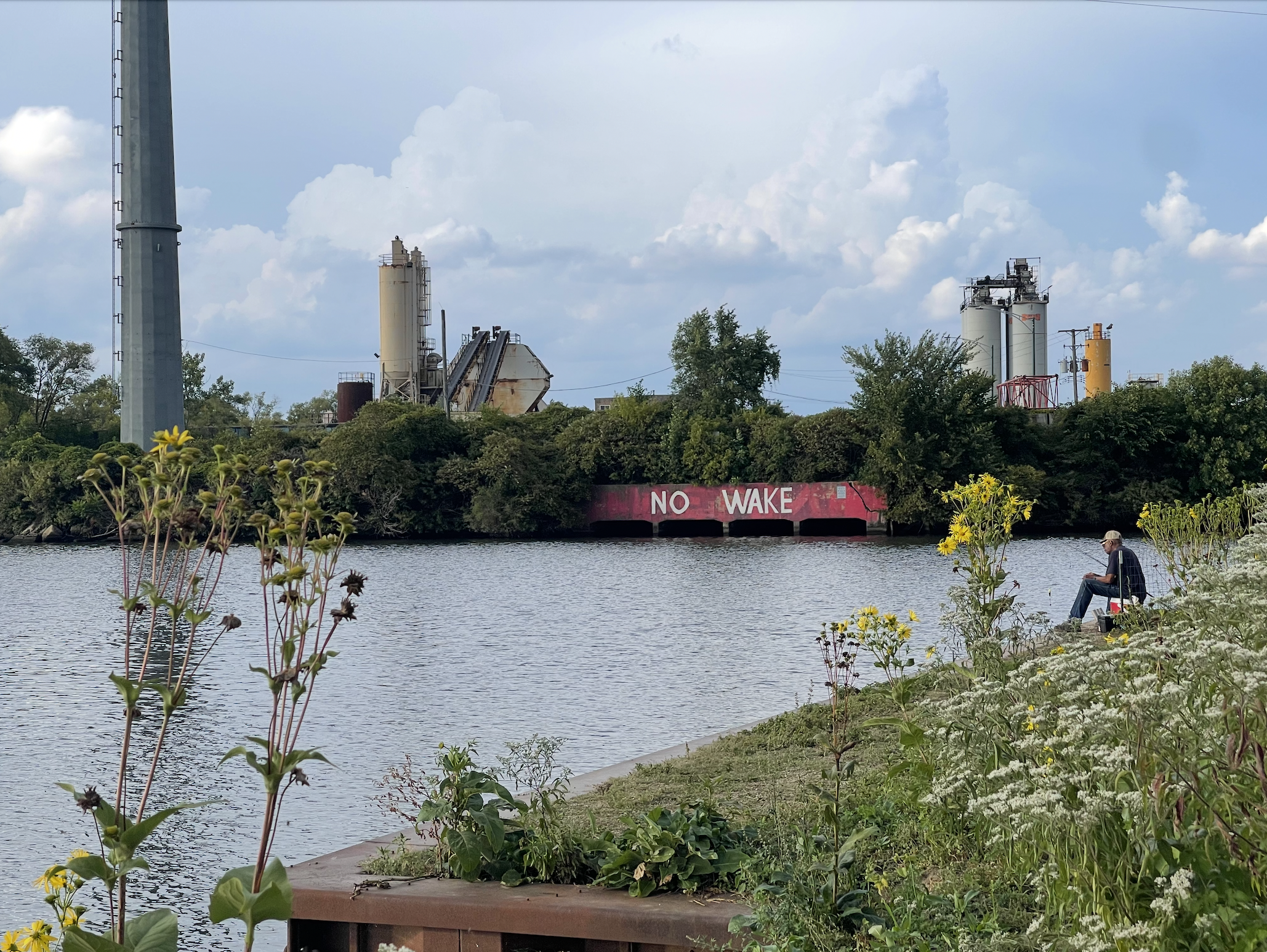 "No Wake at Bubbly Creek" B. Metzger Sampson 