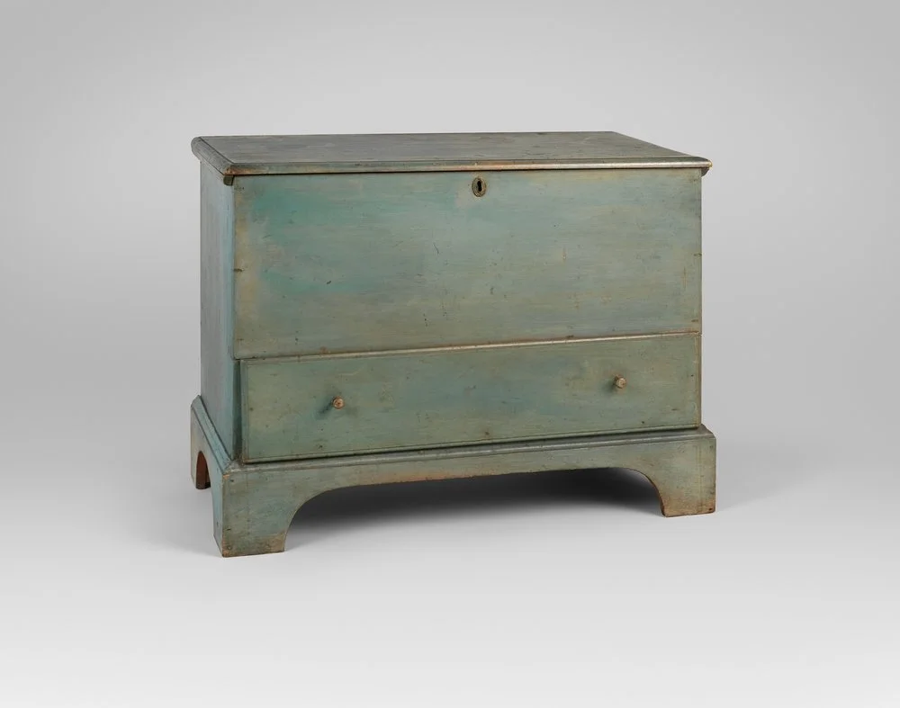 Blanket chest, 1830-75. Metropolitan Museum of Art, Friends of the American Wing Fund, 1966.