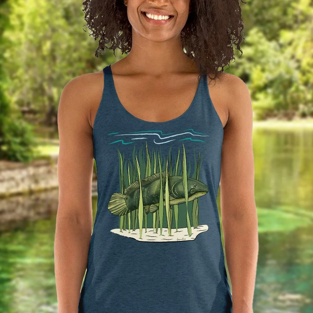 Womens Racerback Tank - Bowfin Mudfish at Silver Springs copy.jpg
