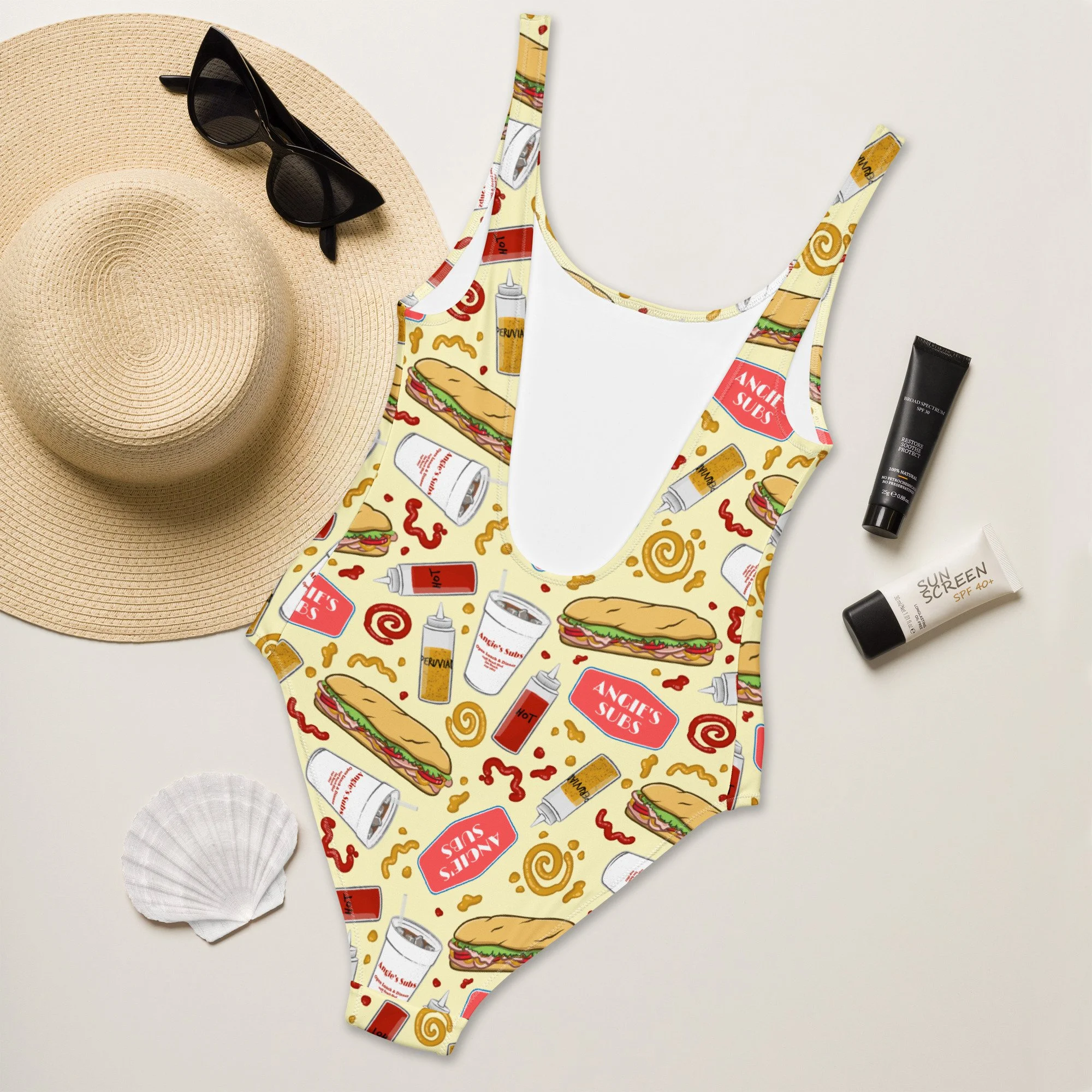 Angie's Subs Eco-Friendly One-Piece Swimsuit