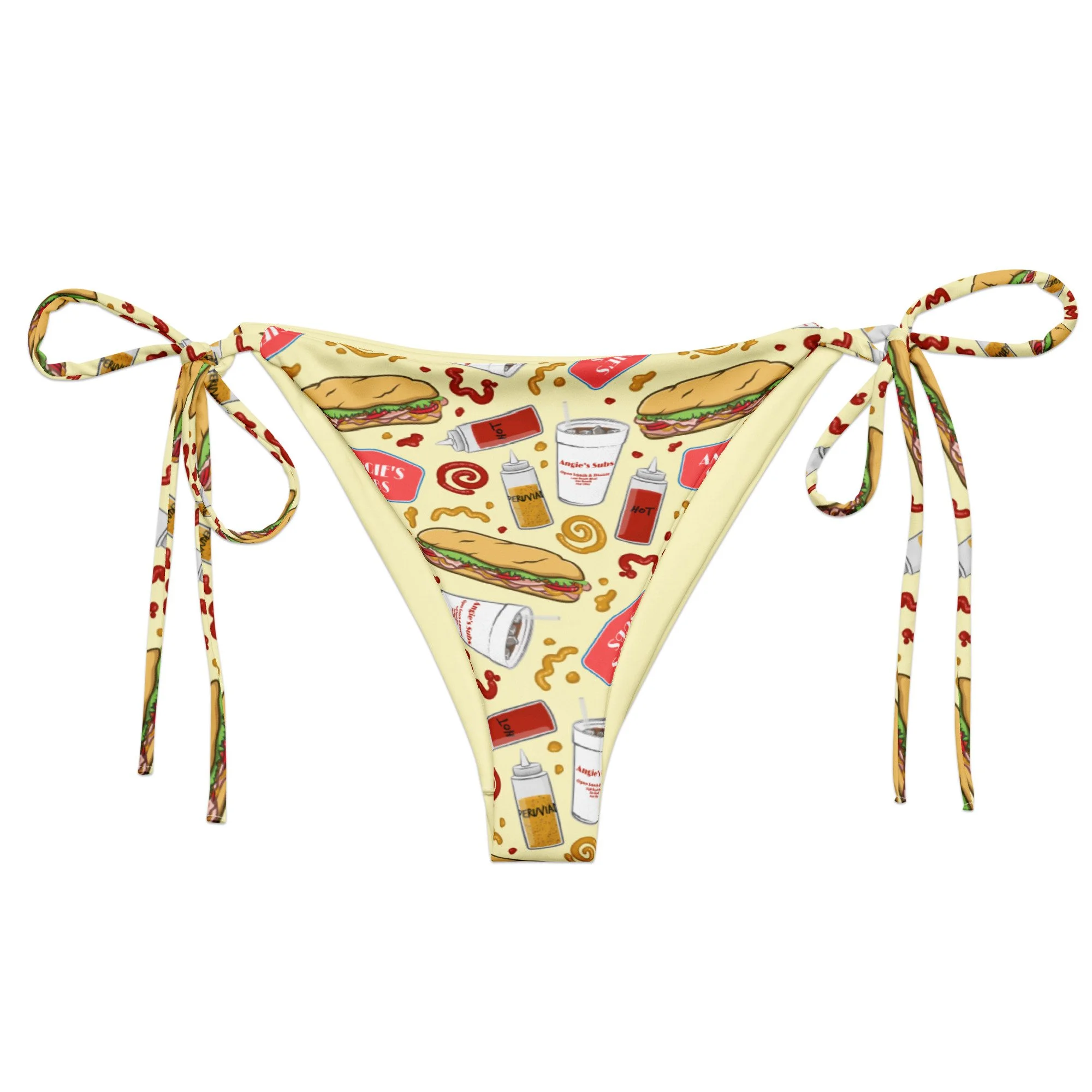 Angie's Subs Eco-Friendly String Bikini Bottom
