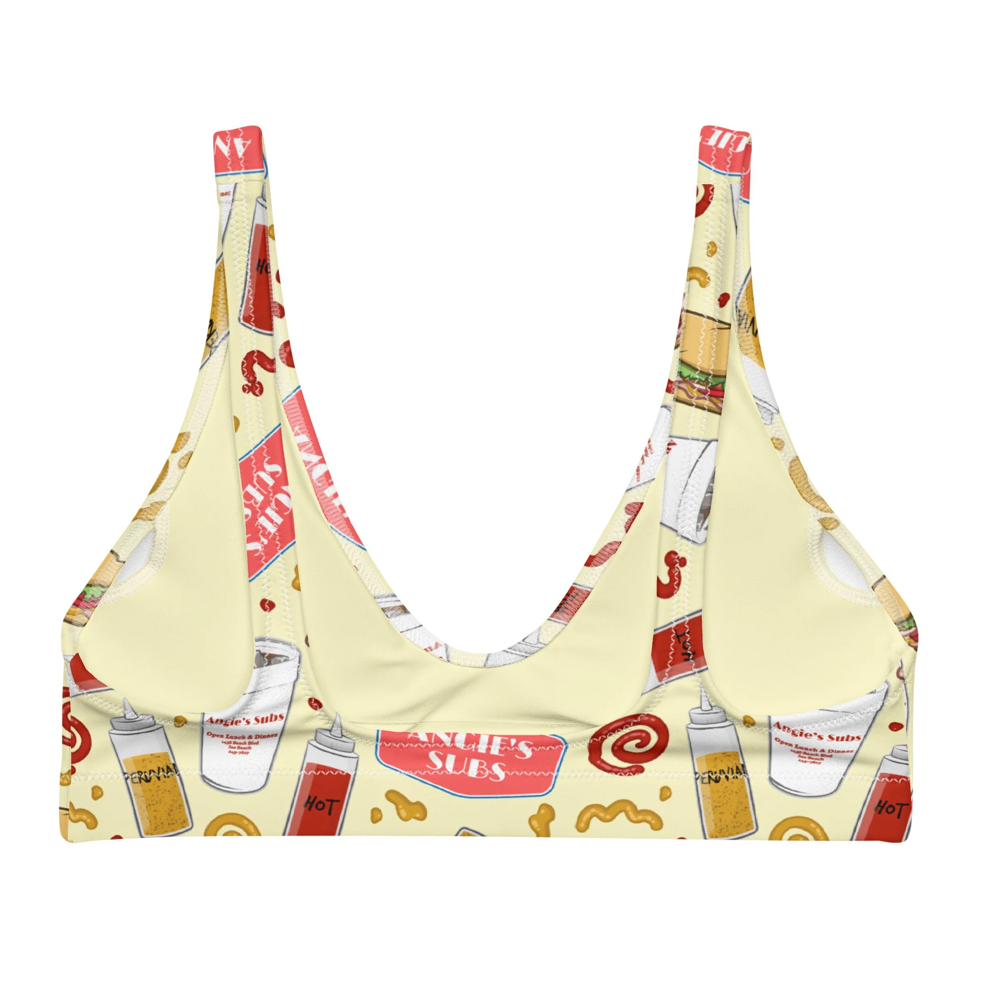 Angie's Subs Eco-Friendly Sporty Bikini Top