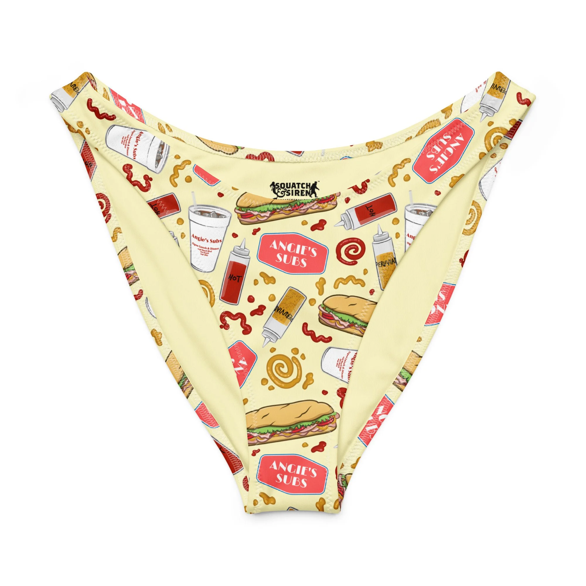 Angie's Subs Eco-Friendly V-Cut Bikini Bottom