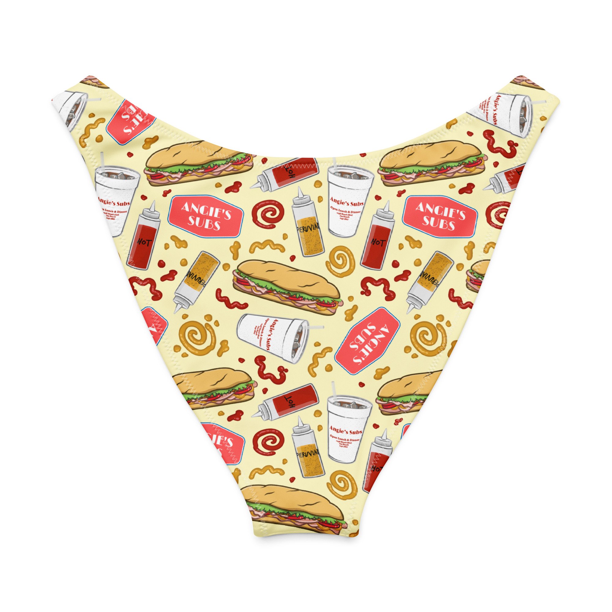 Angie's Subs Eco-Friendly V-Cut Bikini Bottom