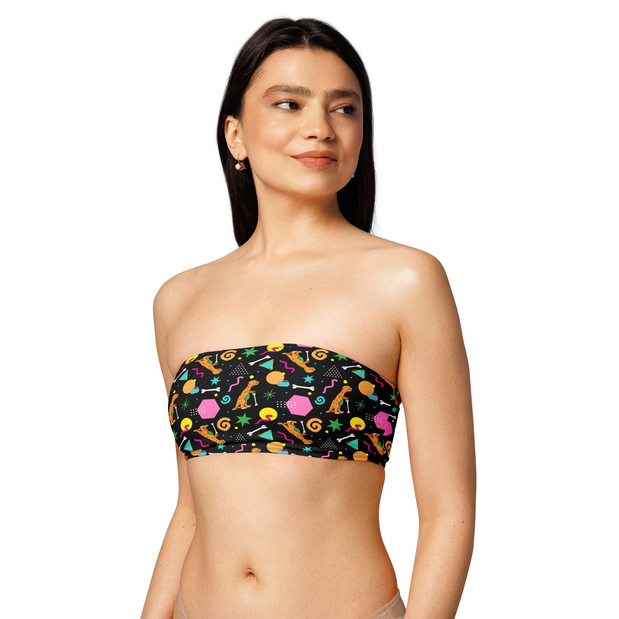 Rex The Dino Eco-Friendly Bandeau Top